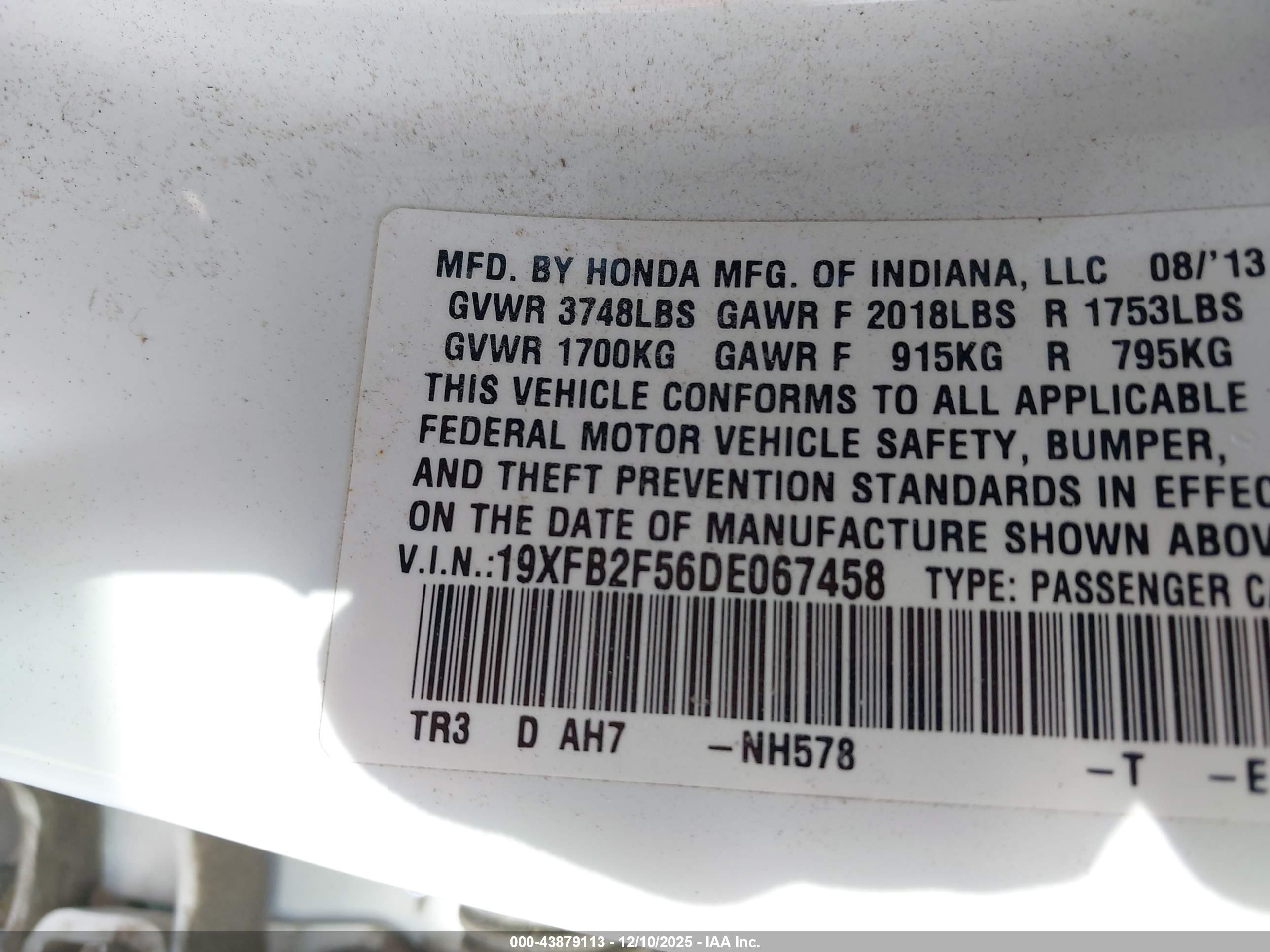 HONDA CIVIC image 9