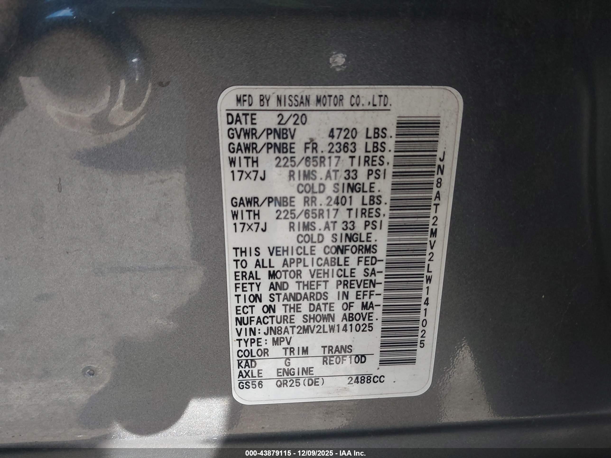 NISSAN ROGUE image 9