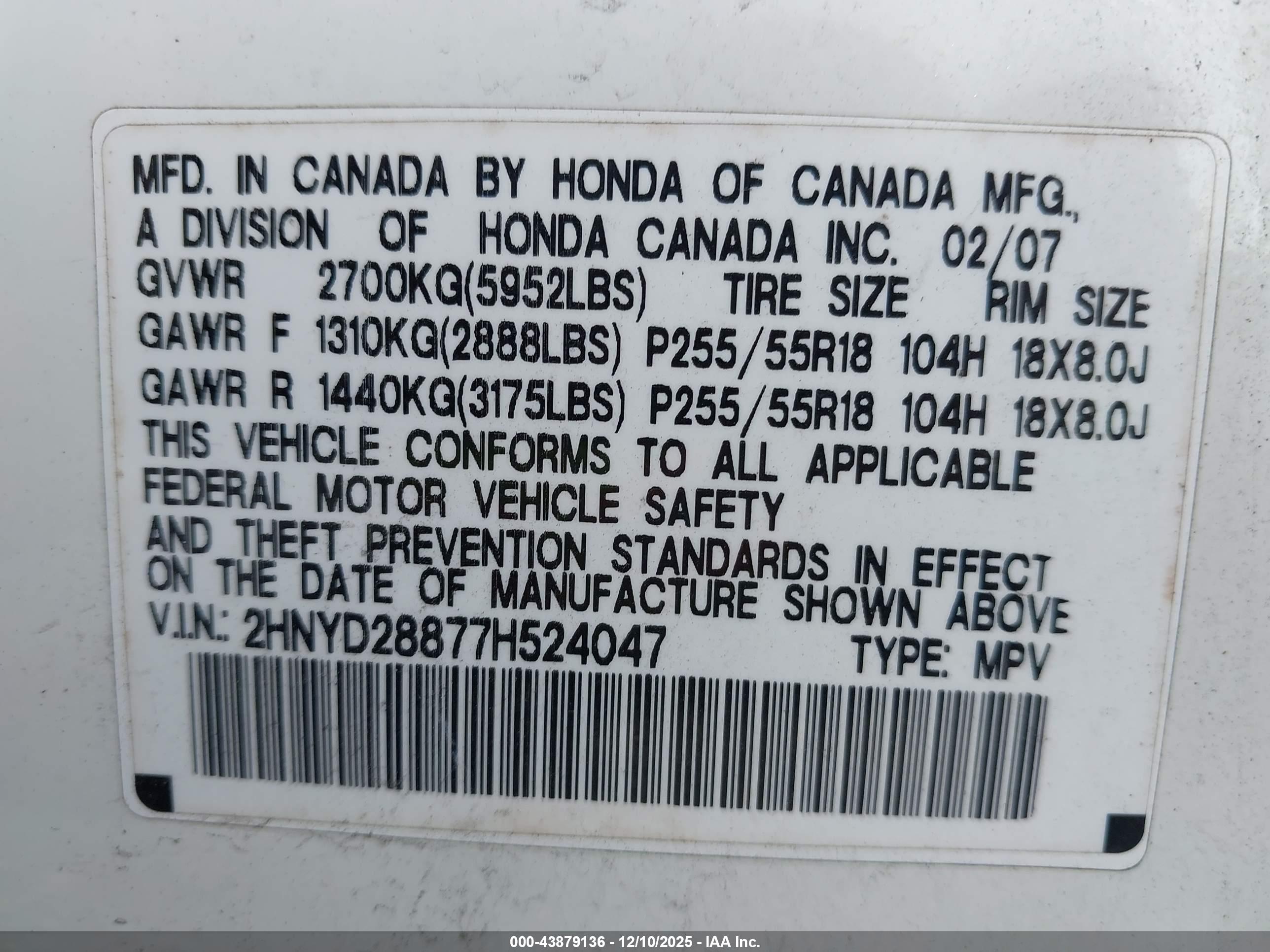 ACURA MDX image 9