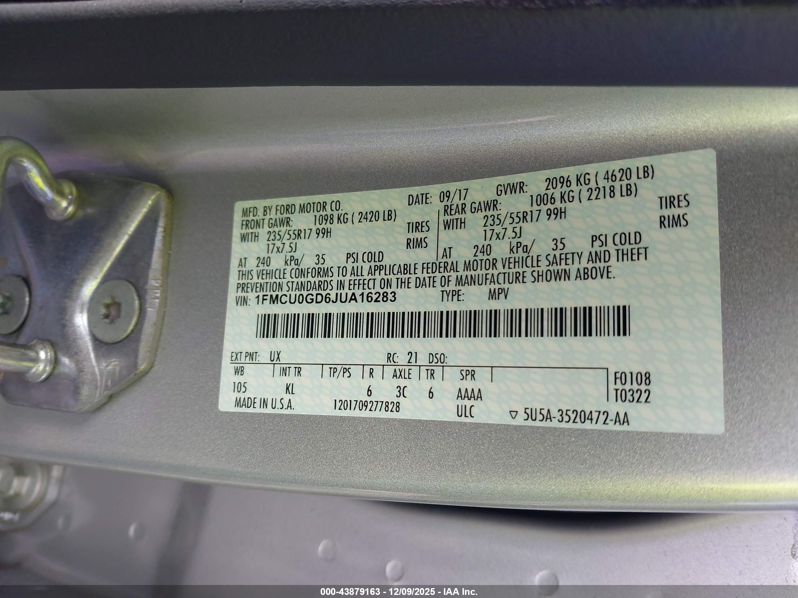 FORD ESCAPE image 9