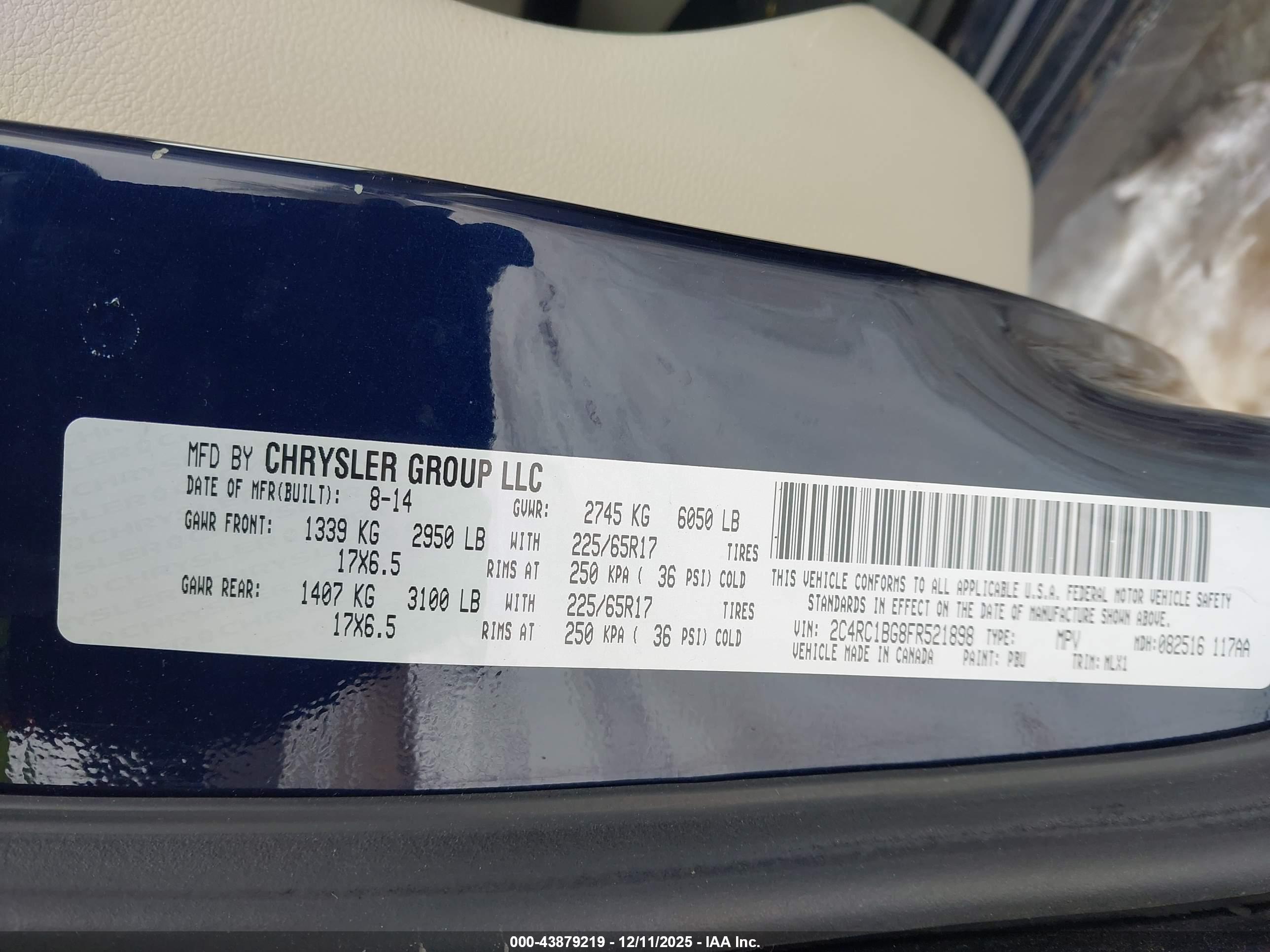 CHRYSLER TOWN image 9