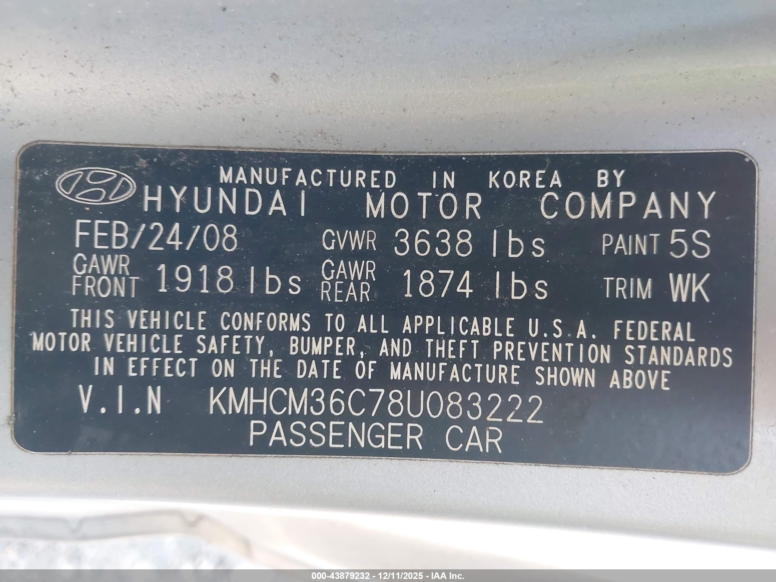 HYUNDAI ACCENT image 9