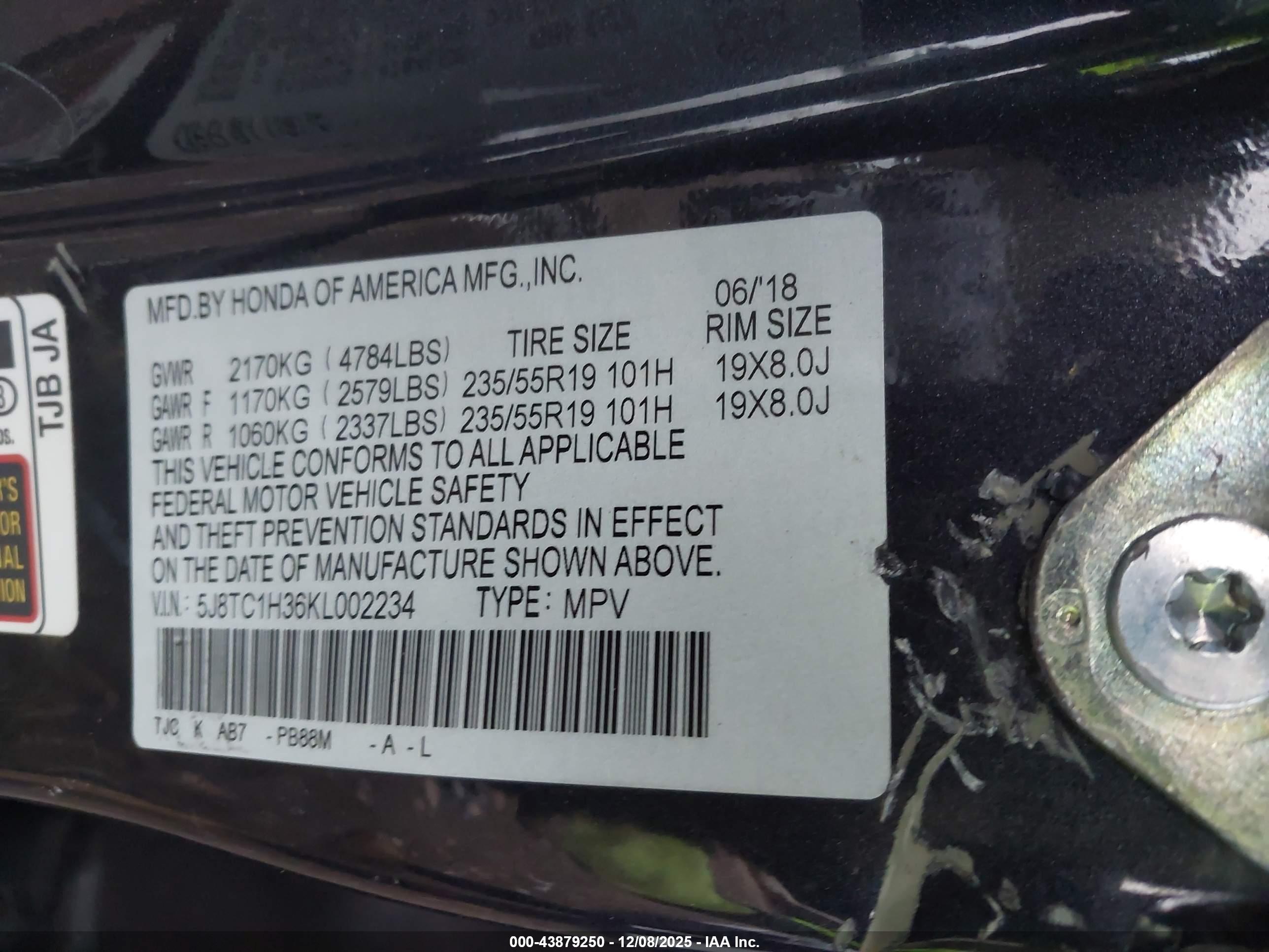 ACURA RDX image 9
