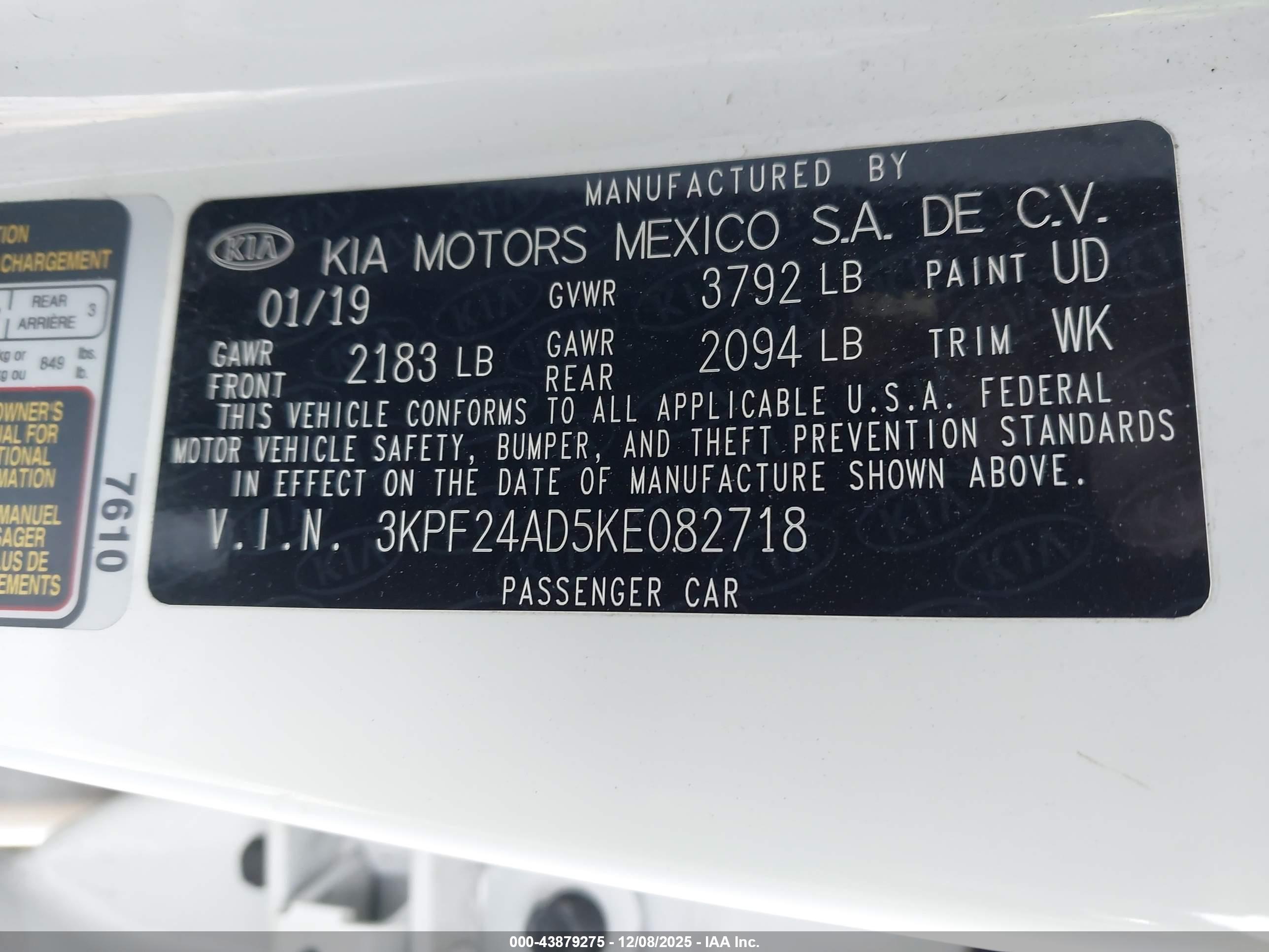 KIA FORTE image 9