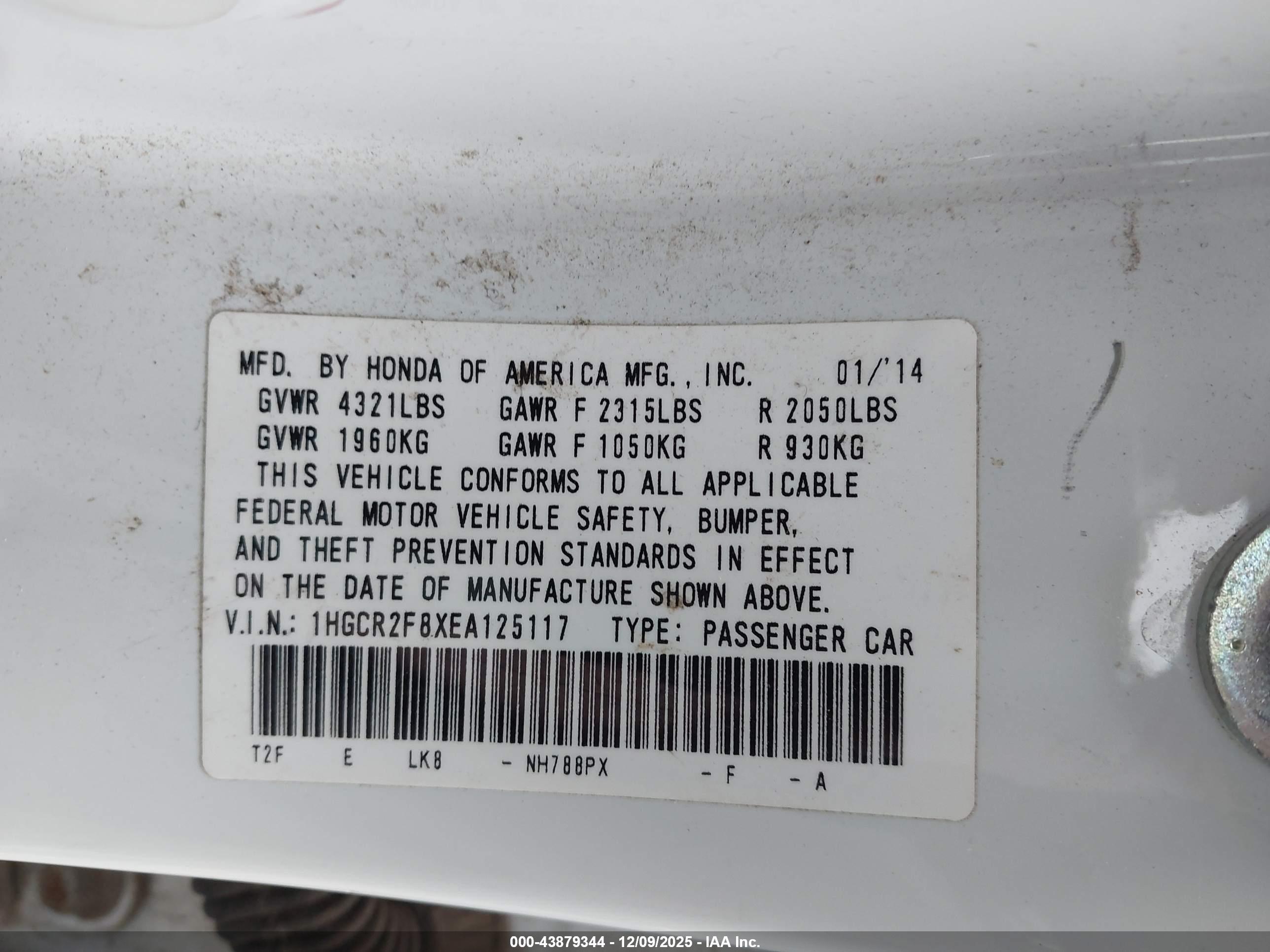 HONDA ACCORD image 9