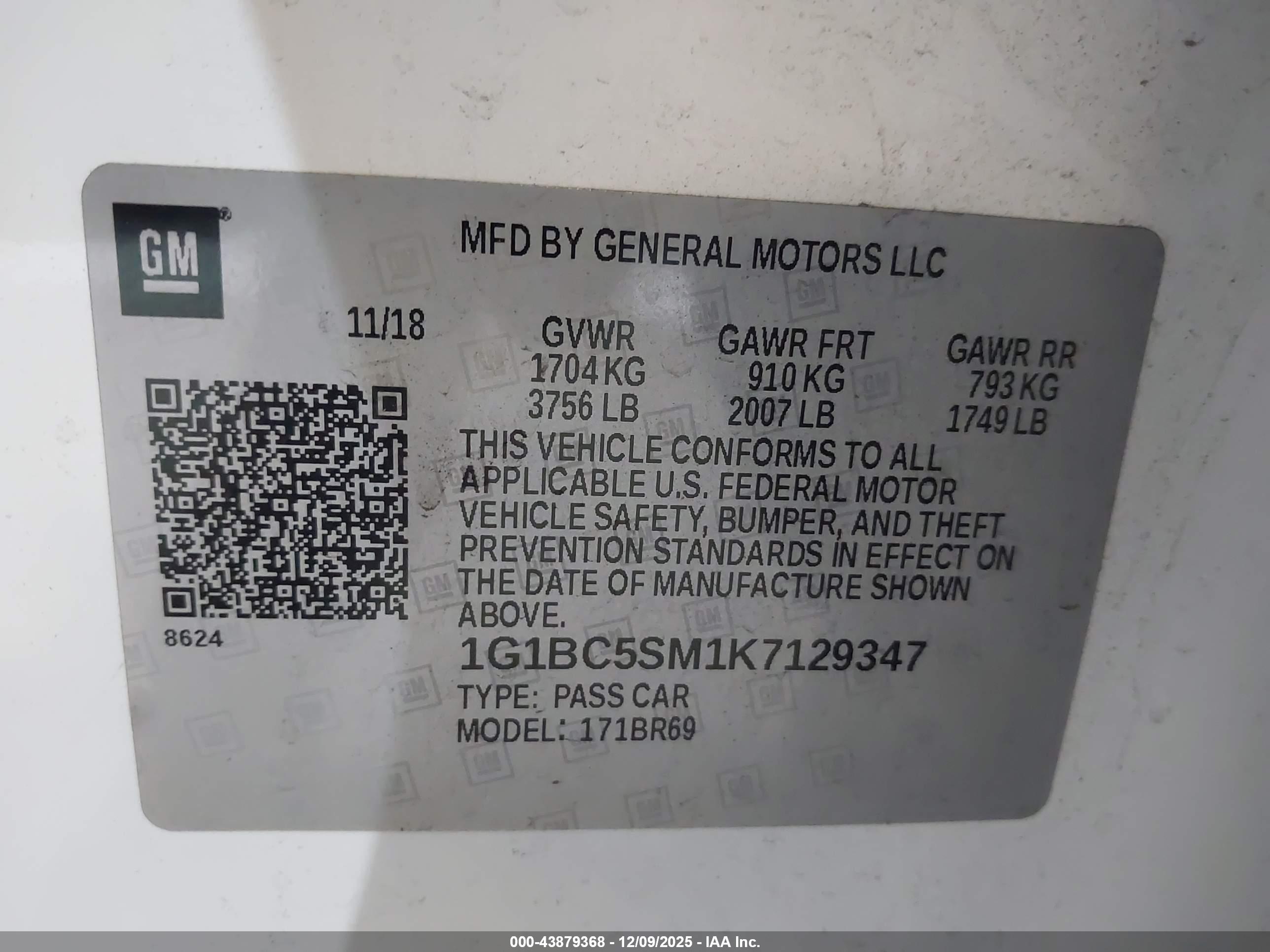 CHEVROLET CRUZE image 9