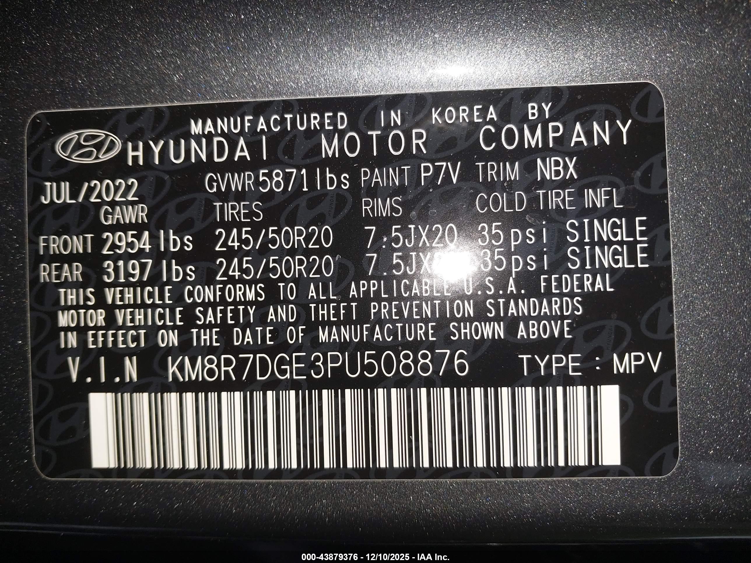 HYUNDAI PALISADE image 9