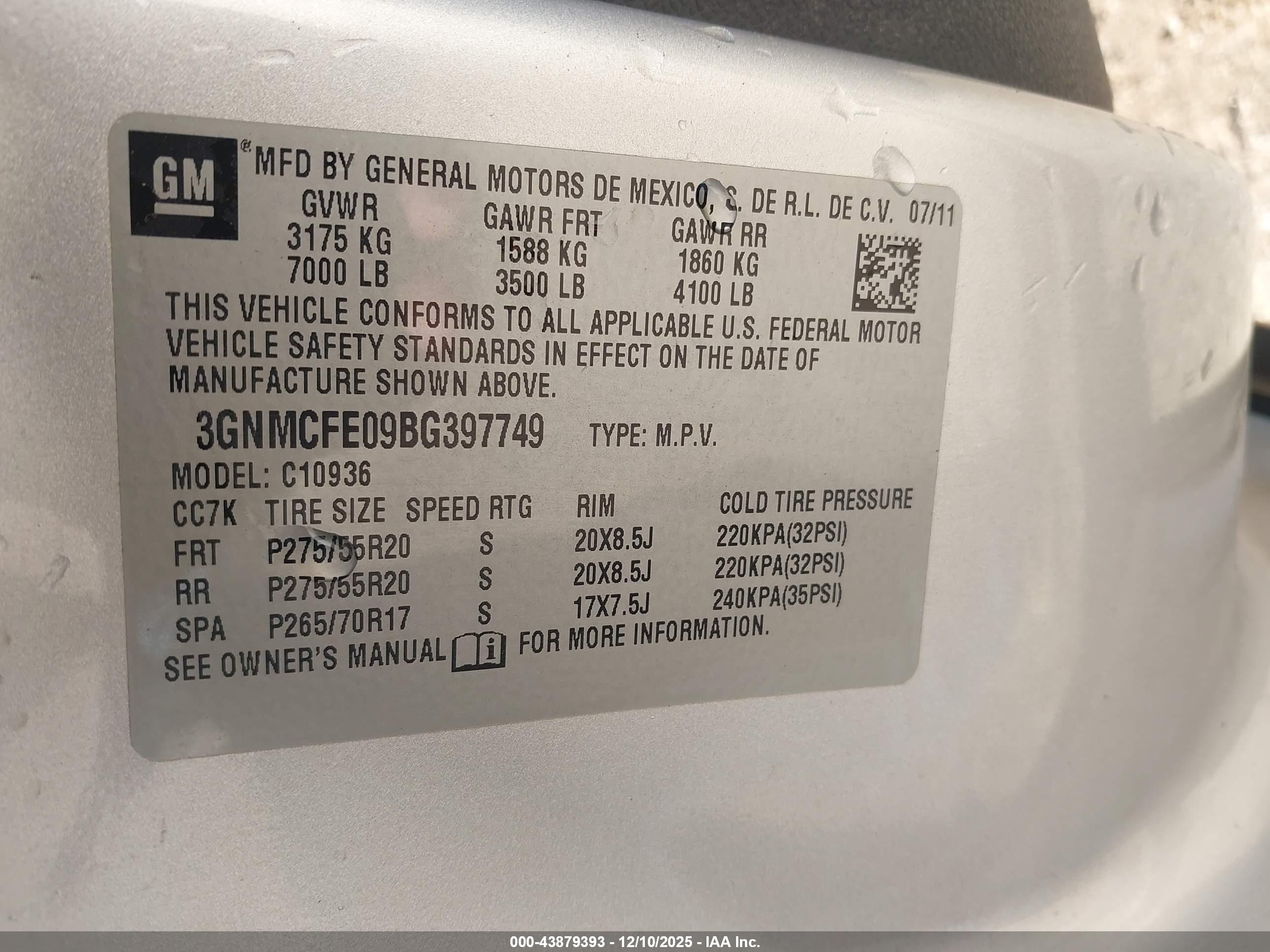 CHEVROLET AVALANCHE image 9
