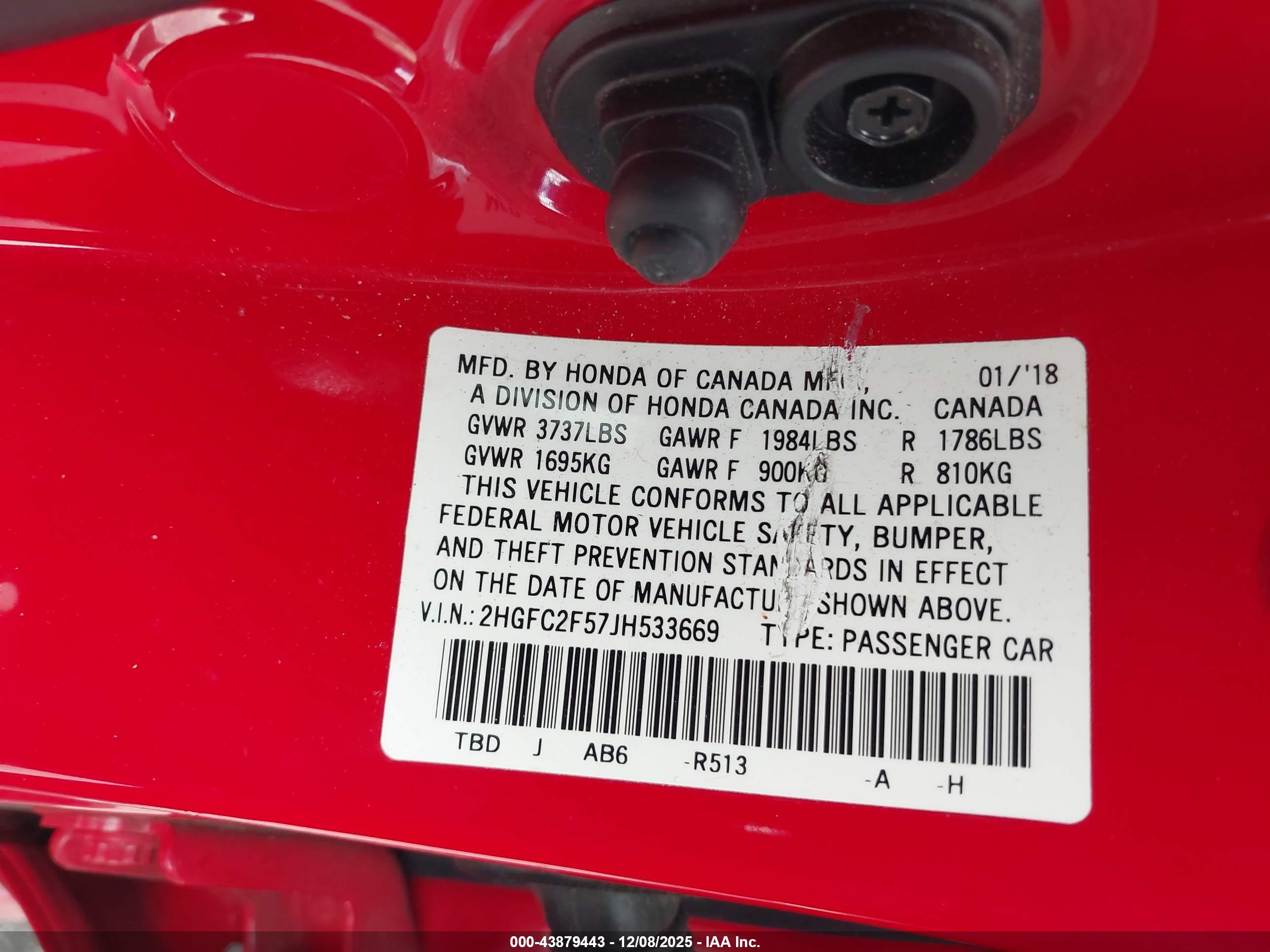 HONDA CIVIC image 9
