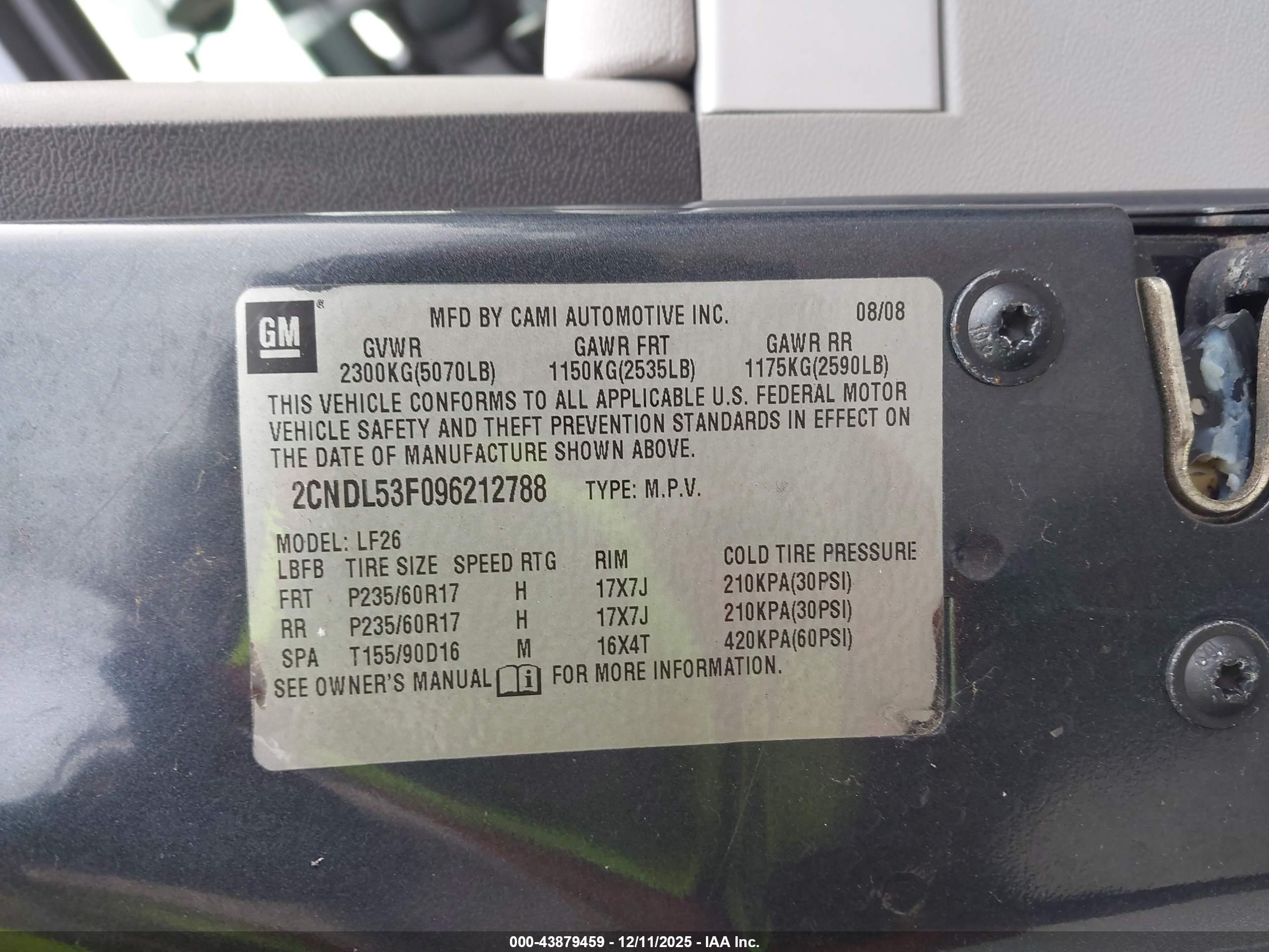 CHEVROLET EQUINOX image 9