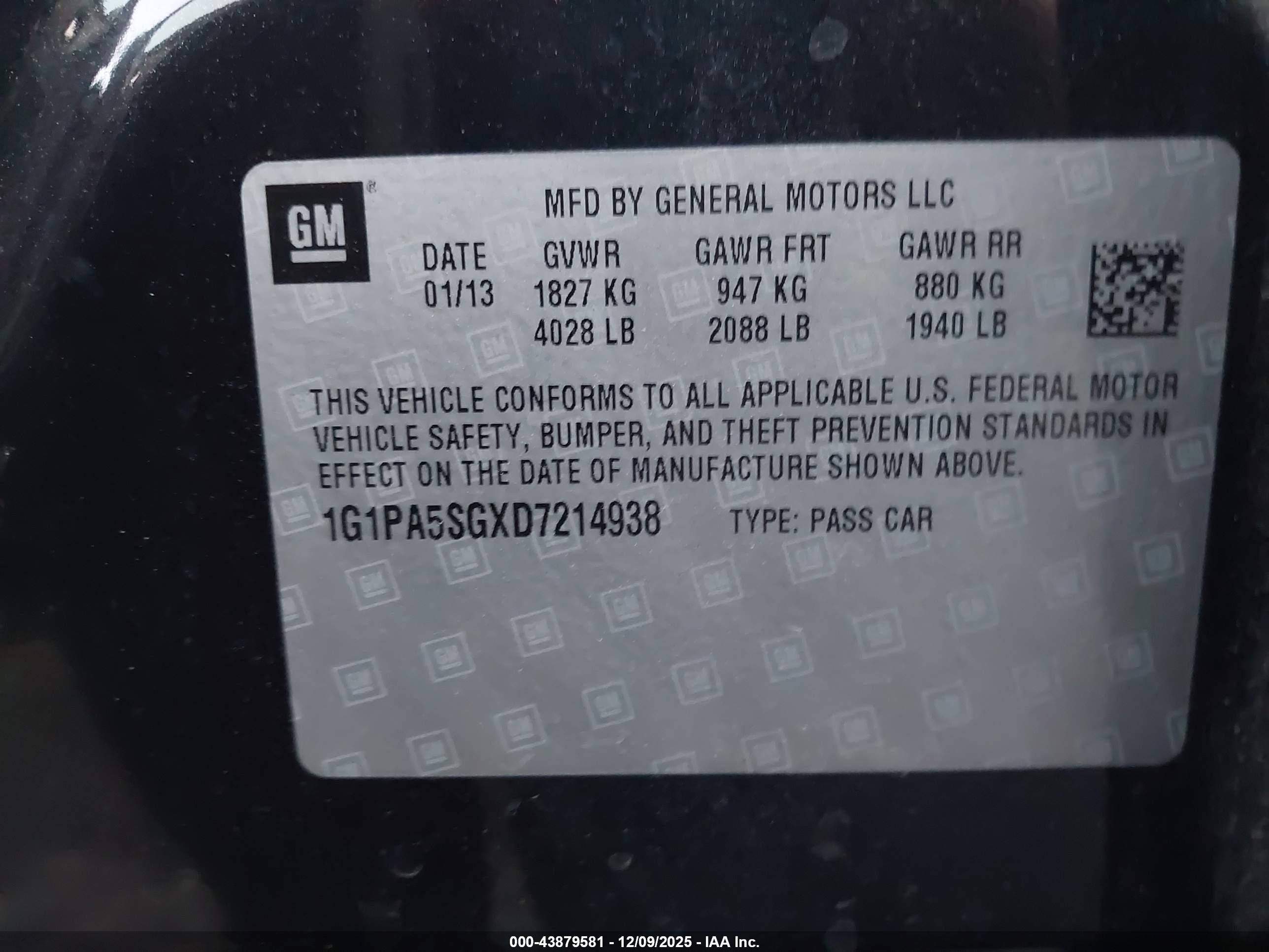 CHEVROLET CRUZE image 9