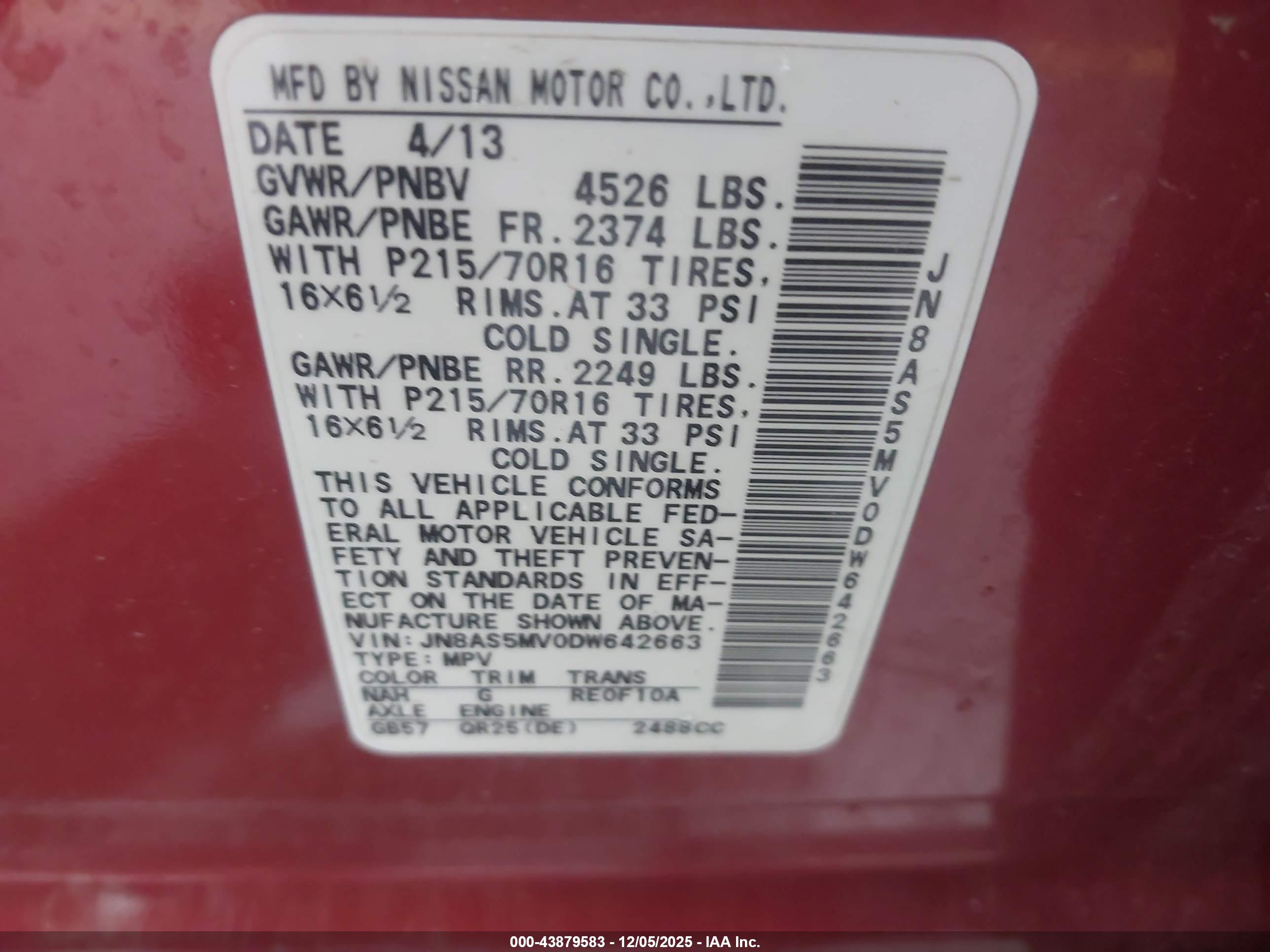 NISSAN ROGUE image 9