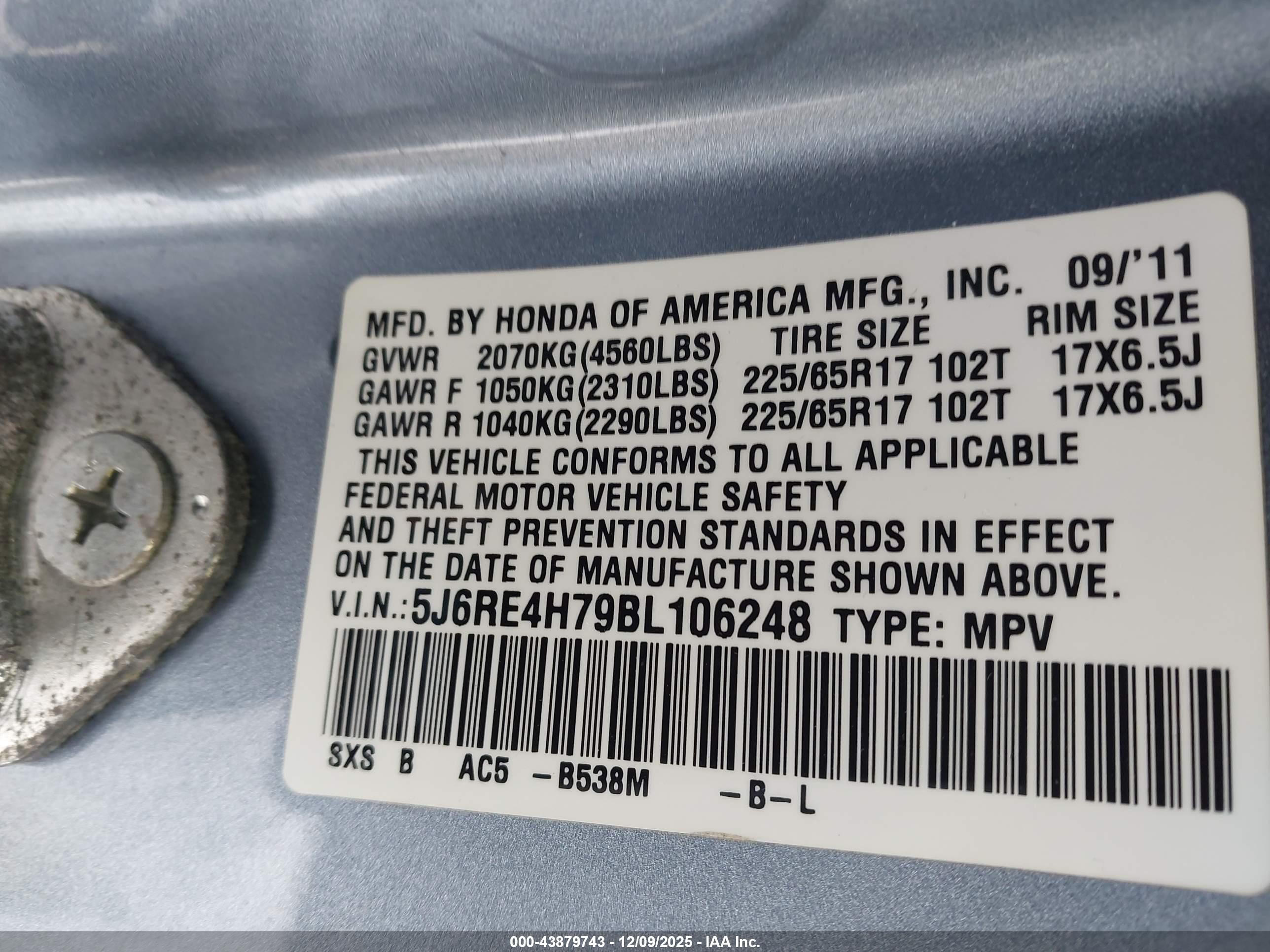 HONDA CR-V image 9