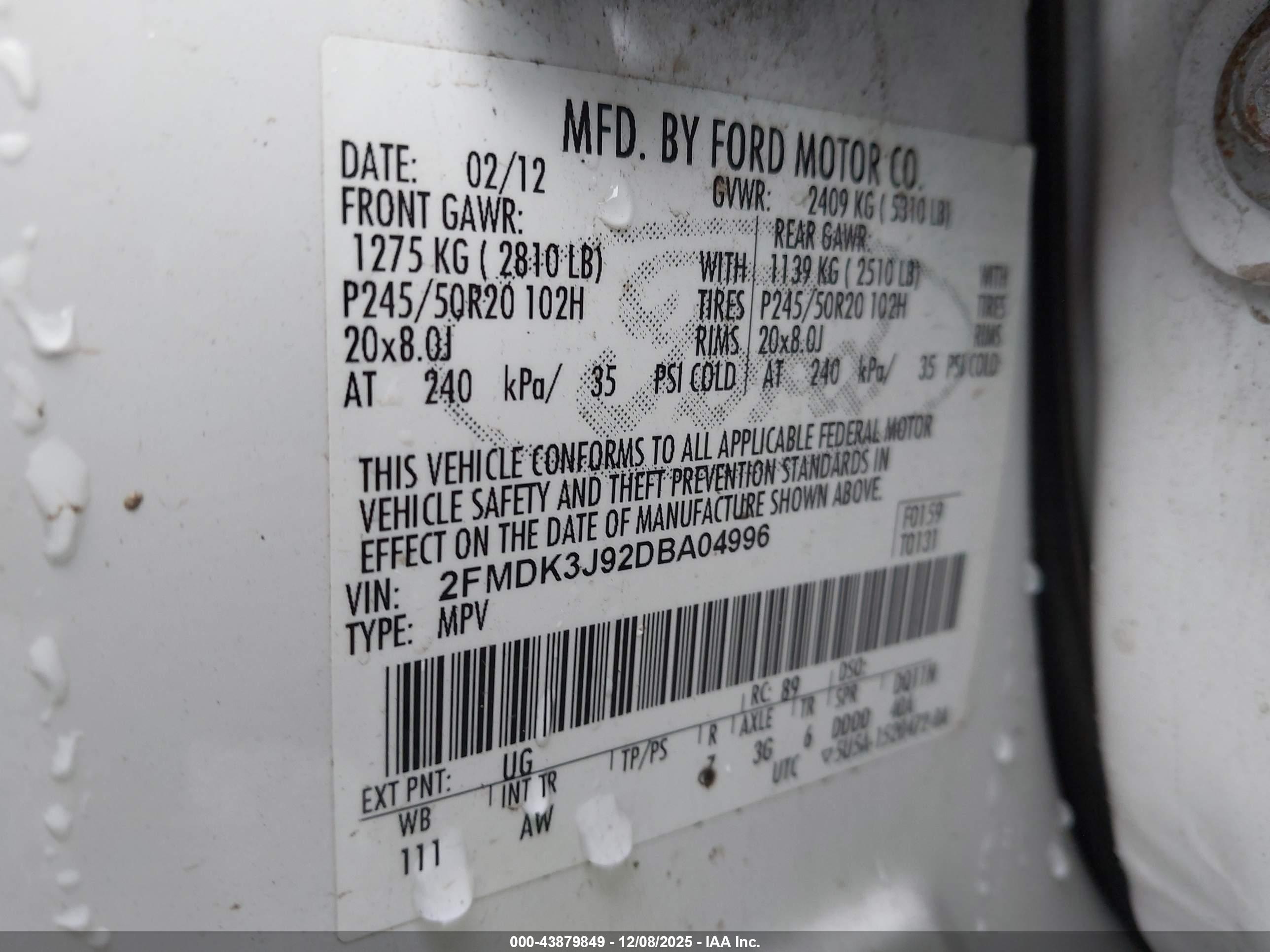 FORD EDGE image 9