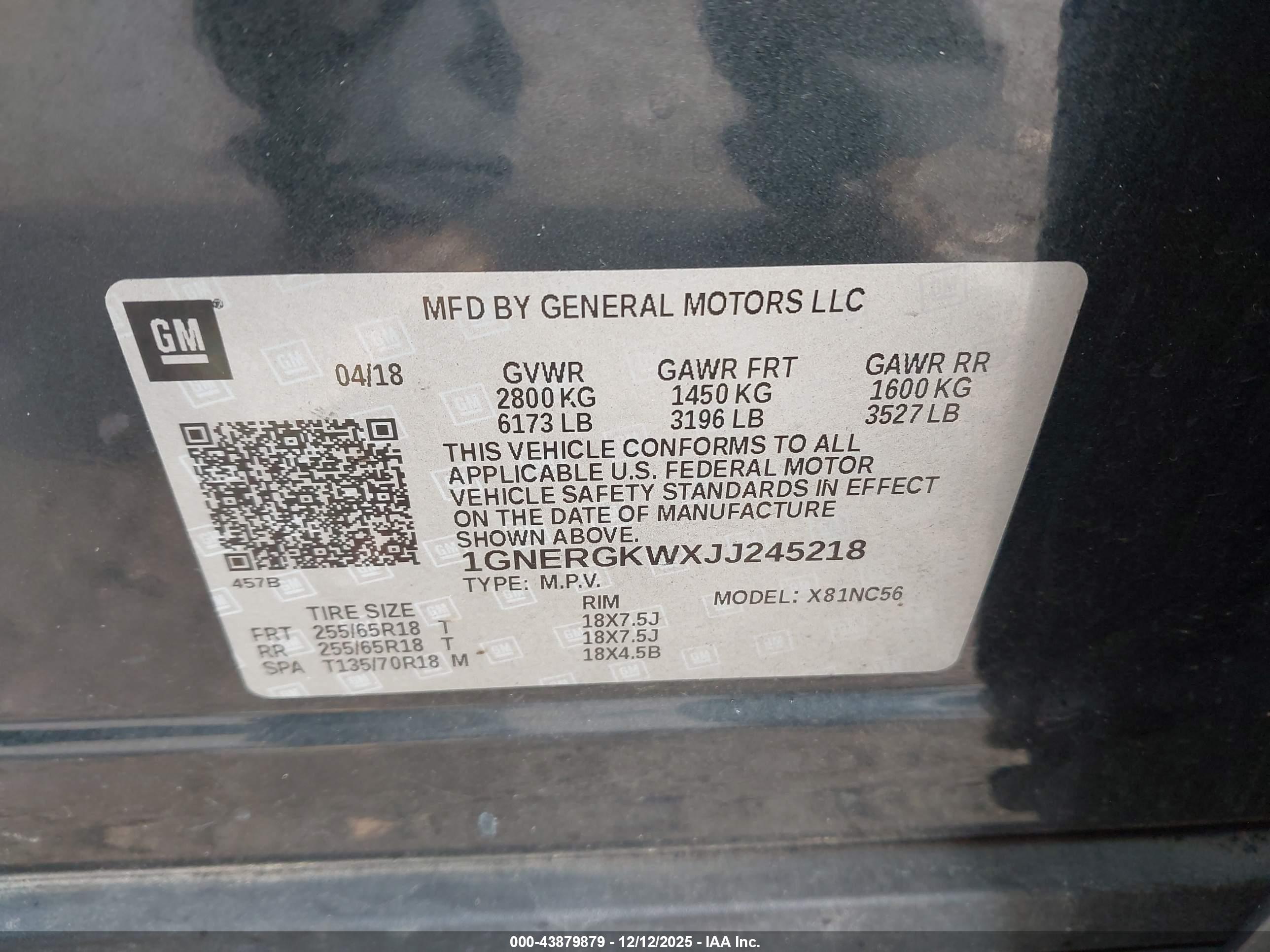 CHEVROLET TRAVERSE image 9