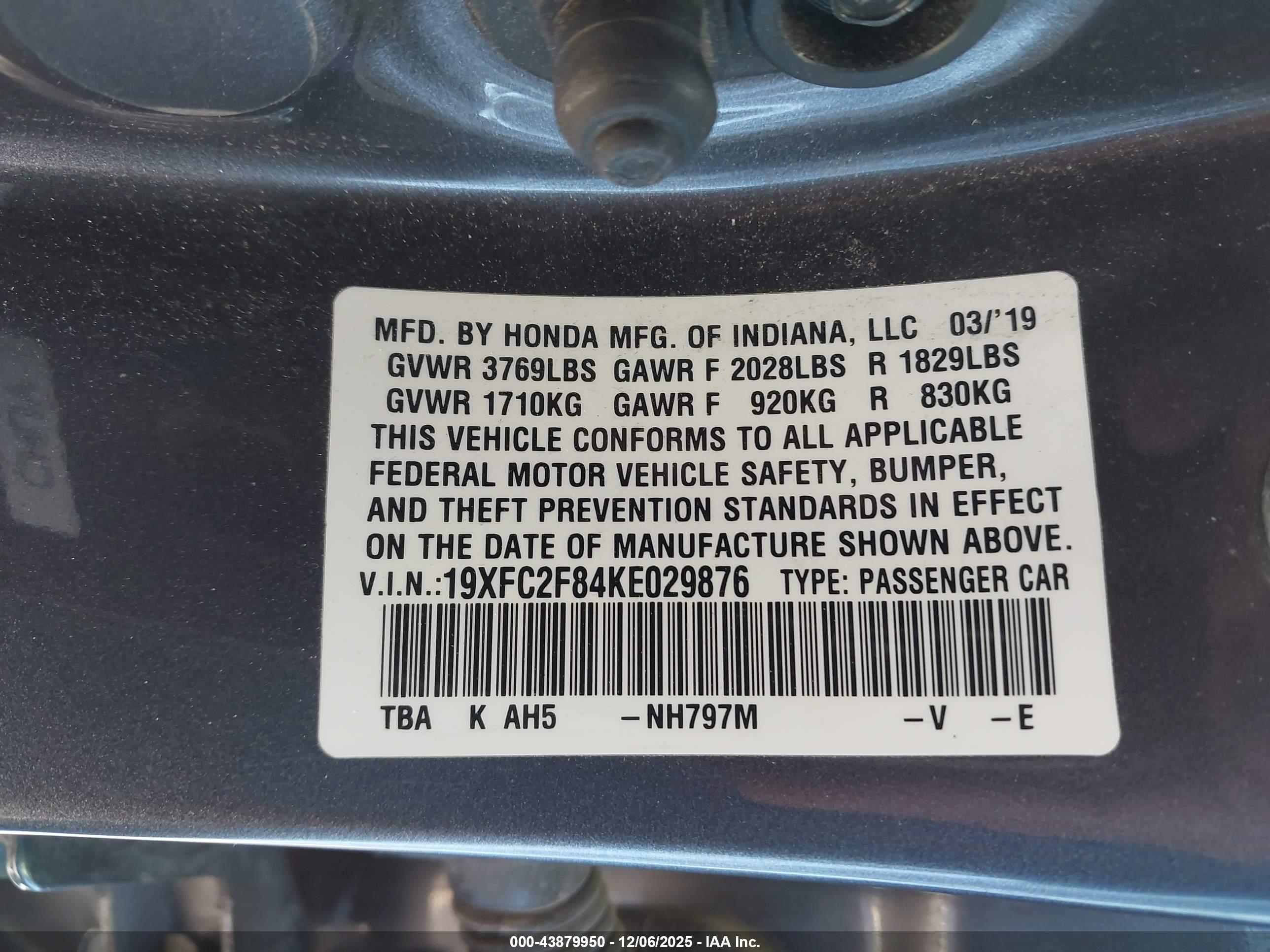 HONDA CIVIC image 9