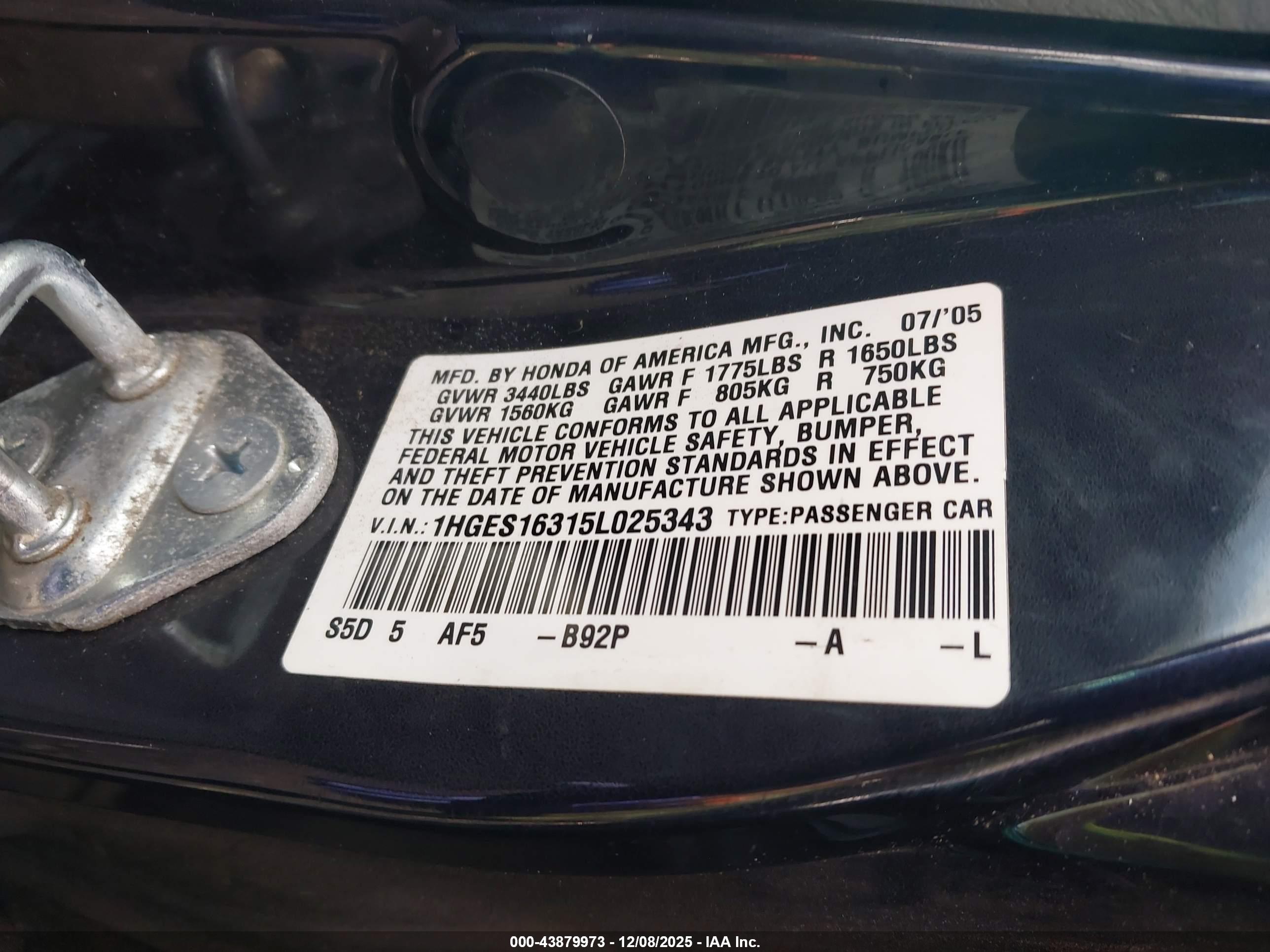 HONDA CIVIC image 9