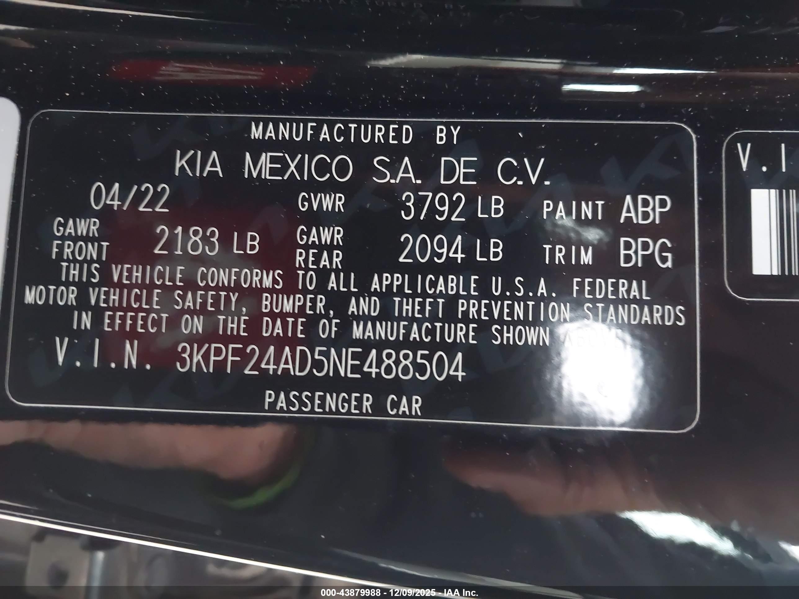 KIA FORTE image 9