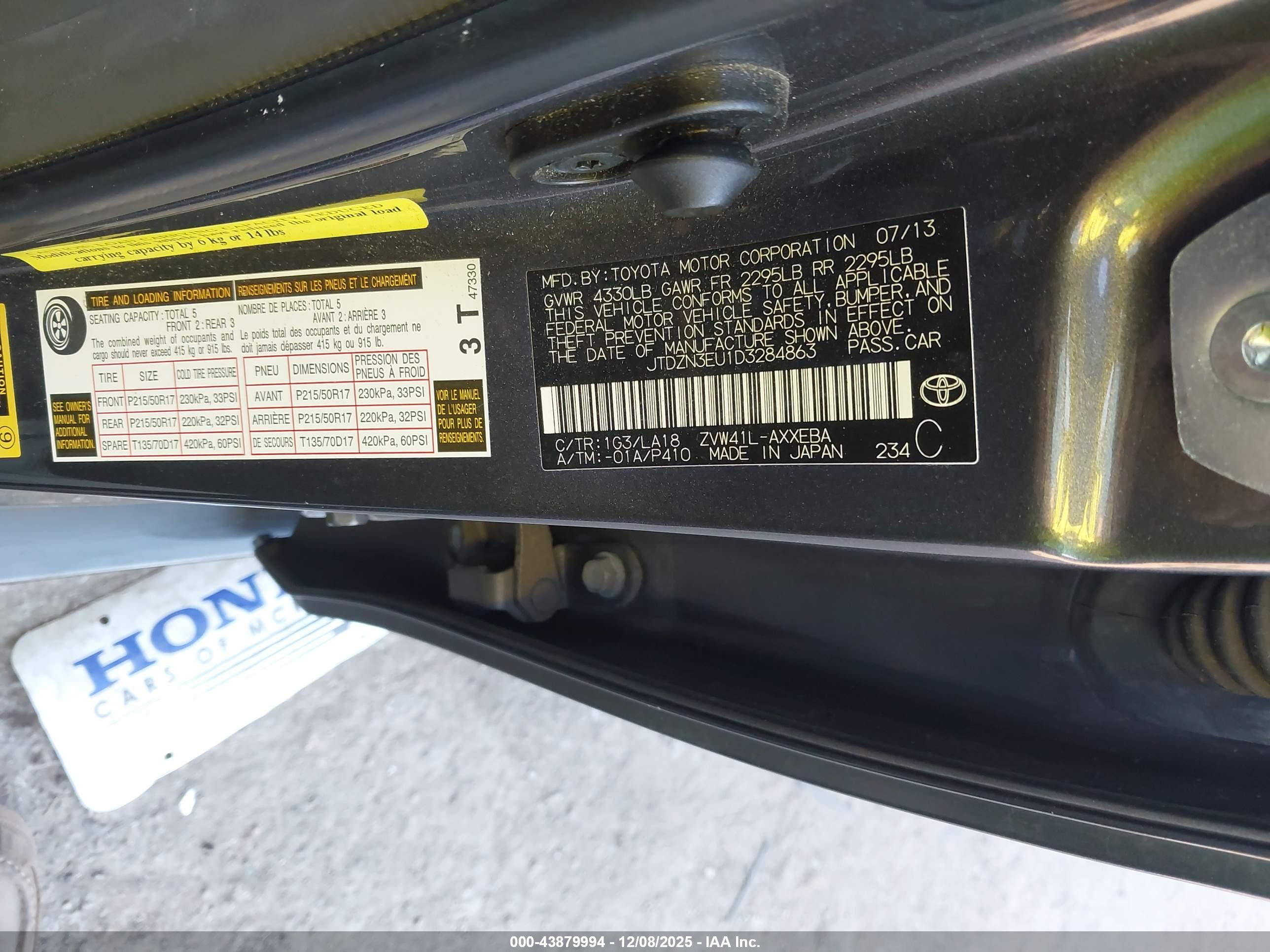 TOYOTA PRIUS image 9
