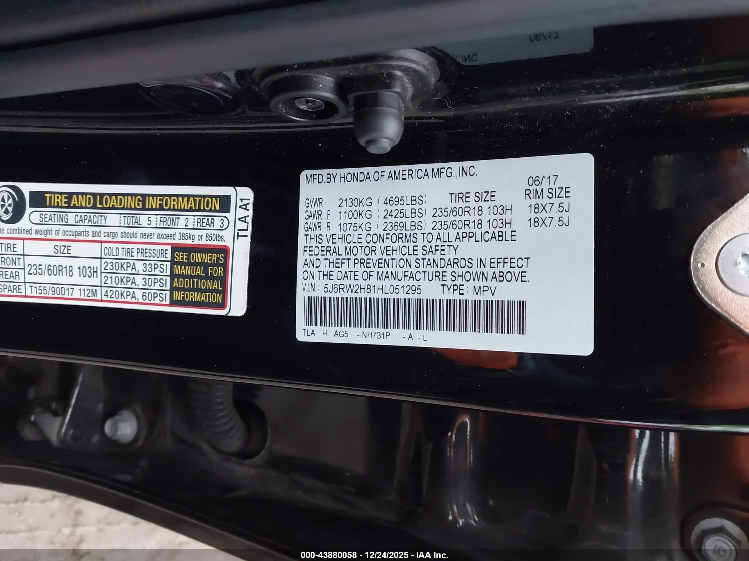HONDA CR-V image 9