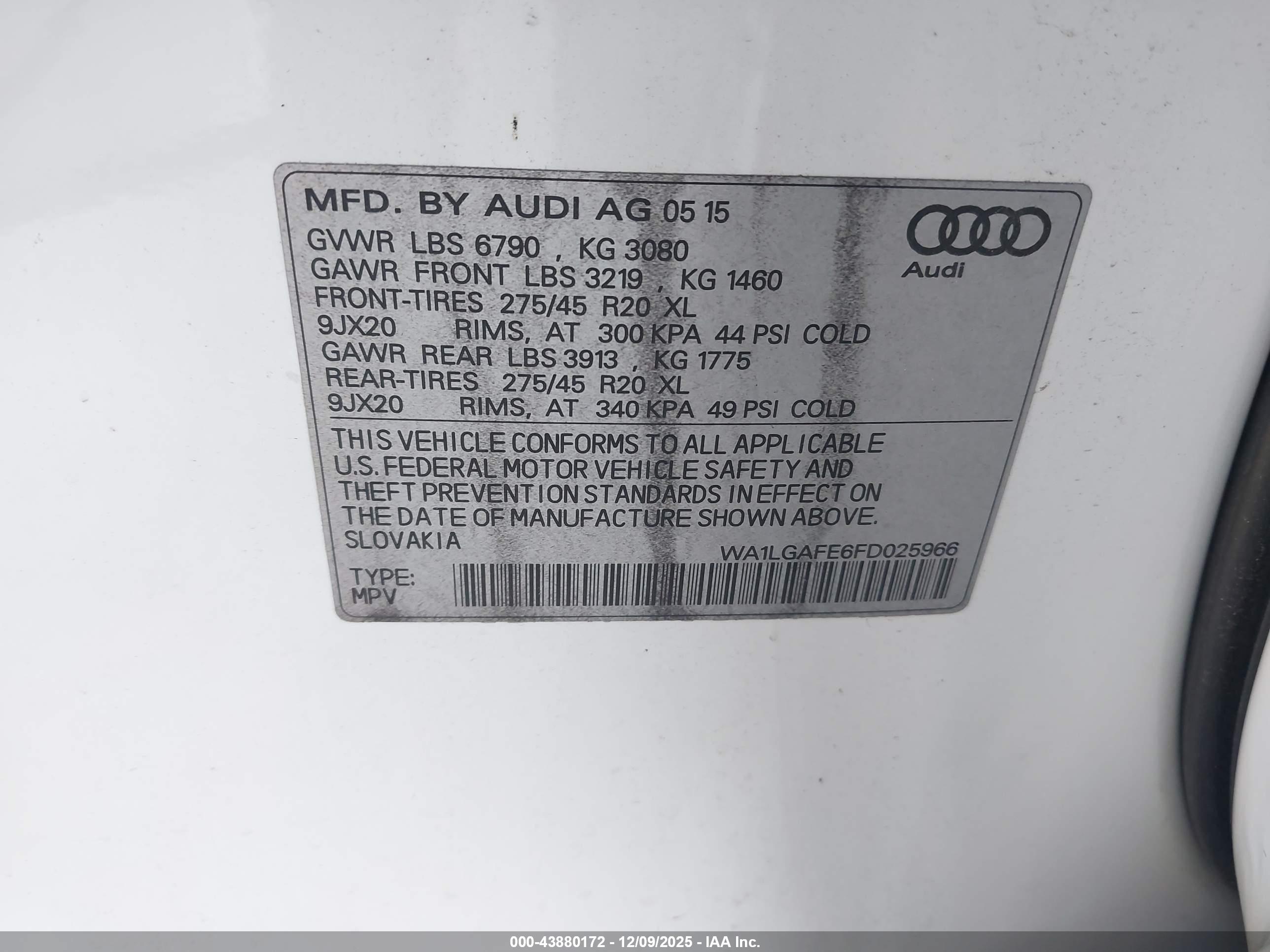 AUDI Q7 image 9