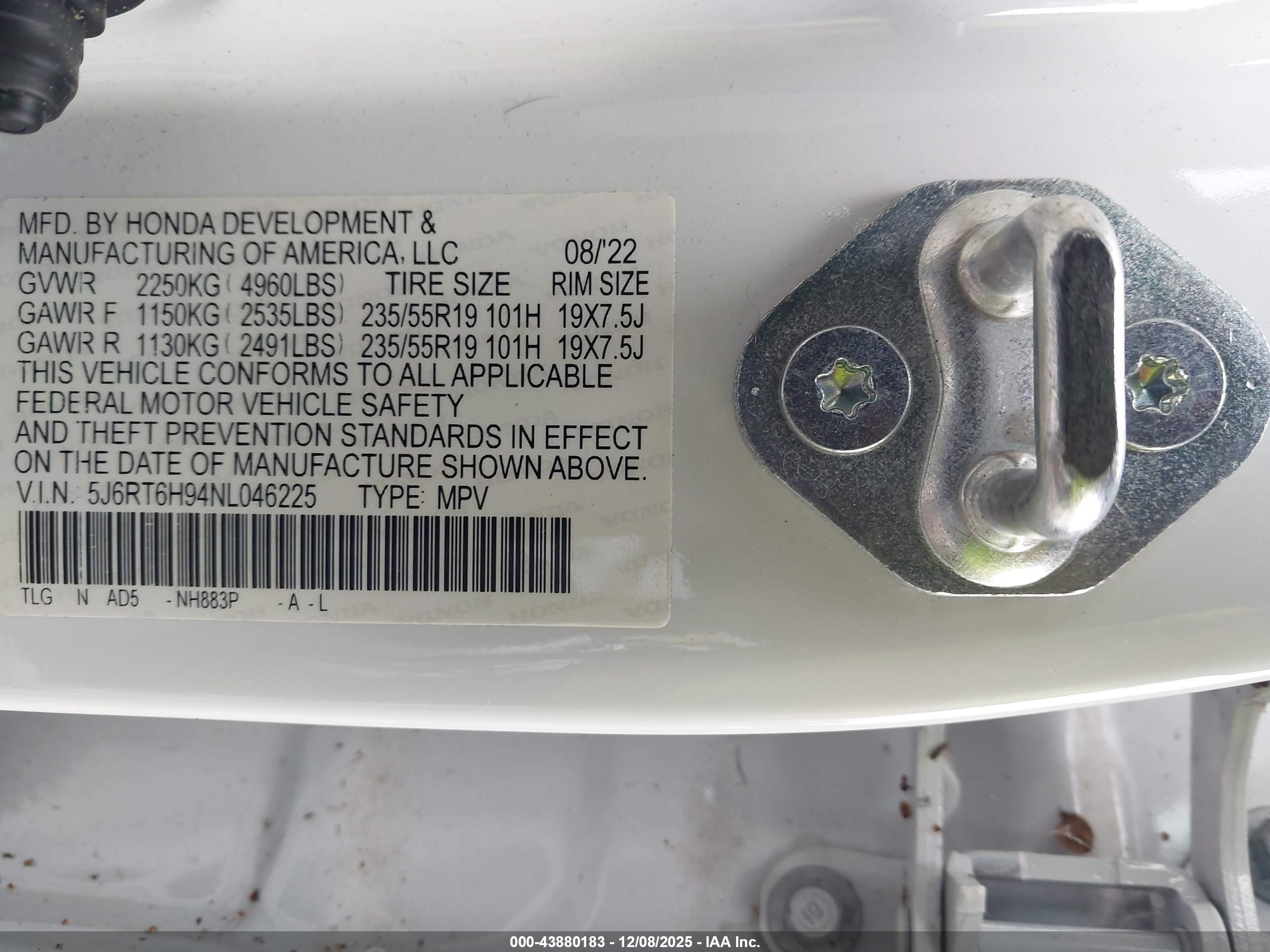 HONDA CR-V image 9