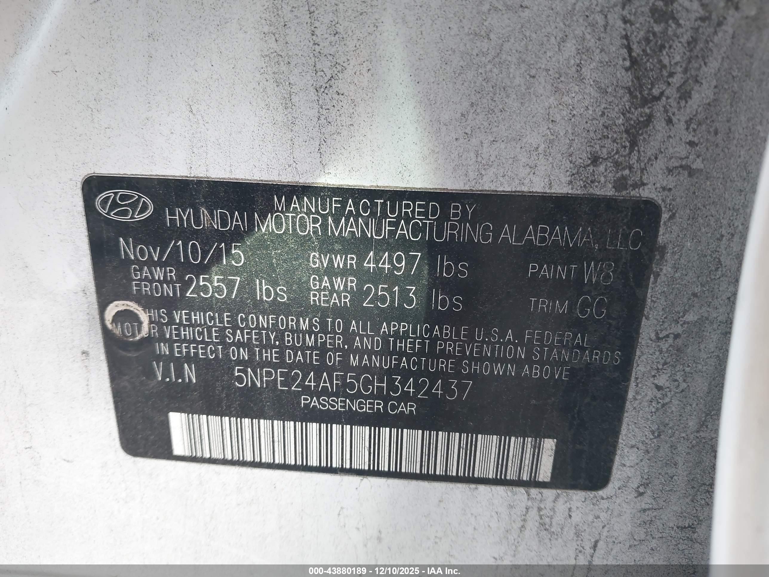 HYUNDAI SONATA image 9