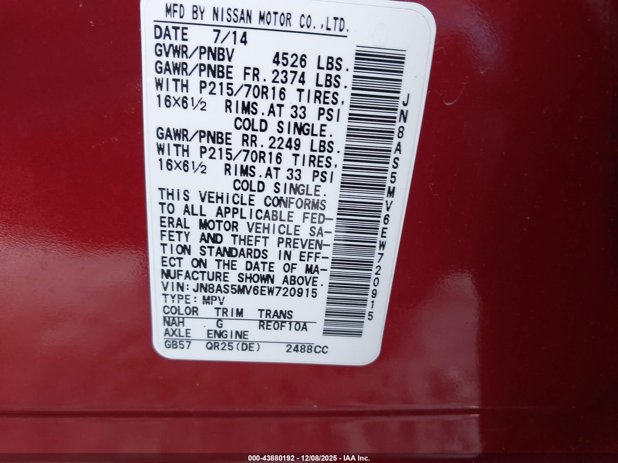 NISSAN ROGUE image 9
