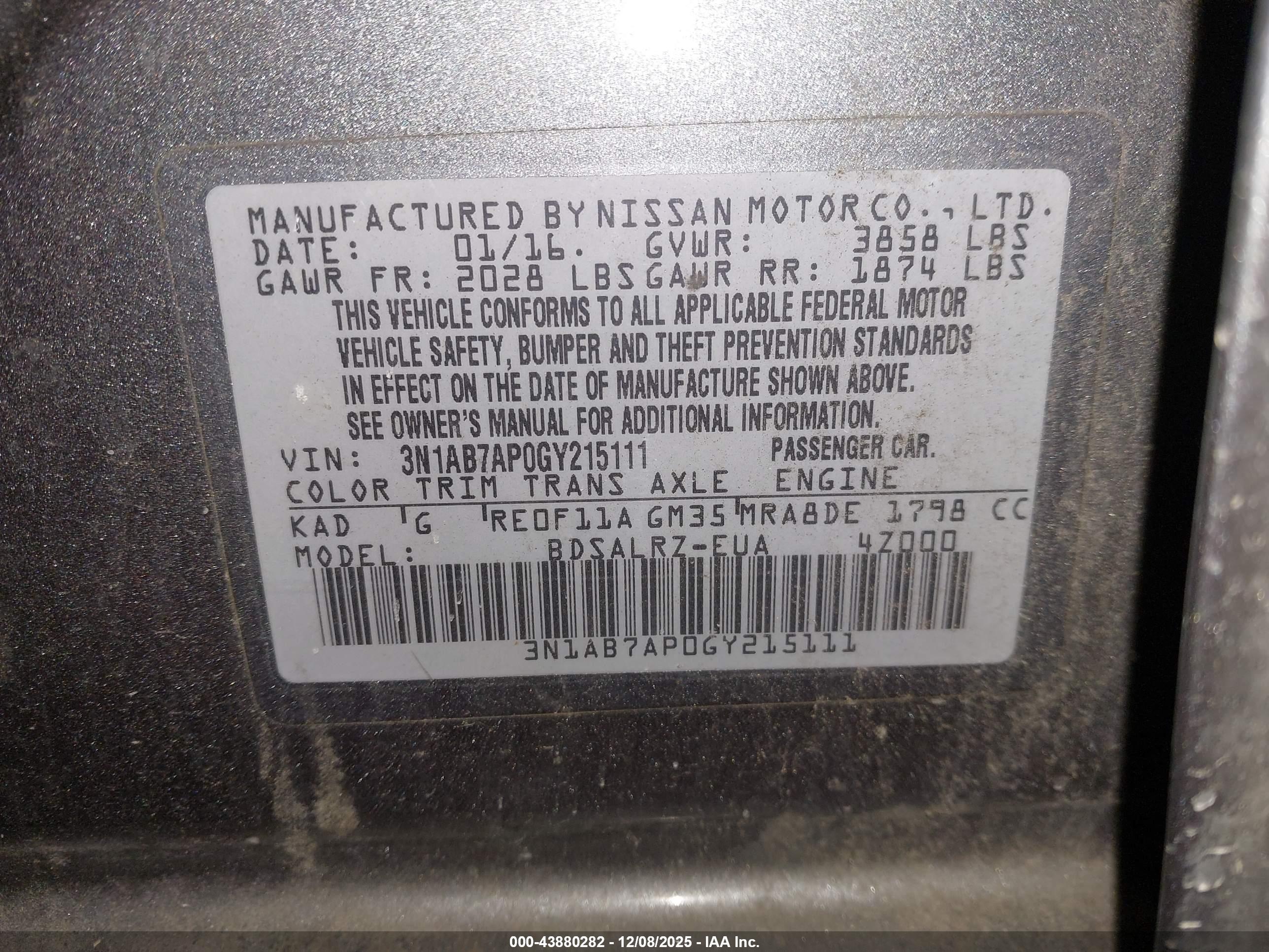 NISSAN SENTRA image 9