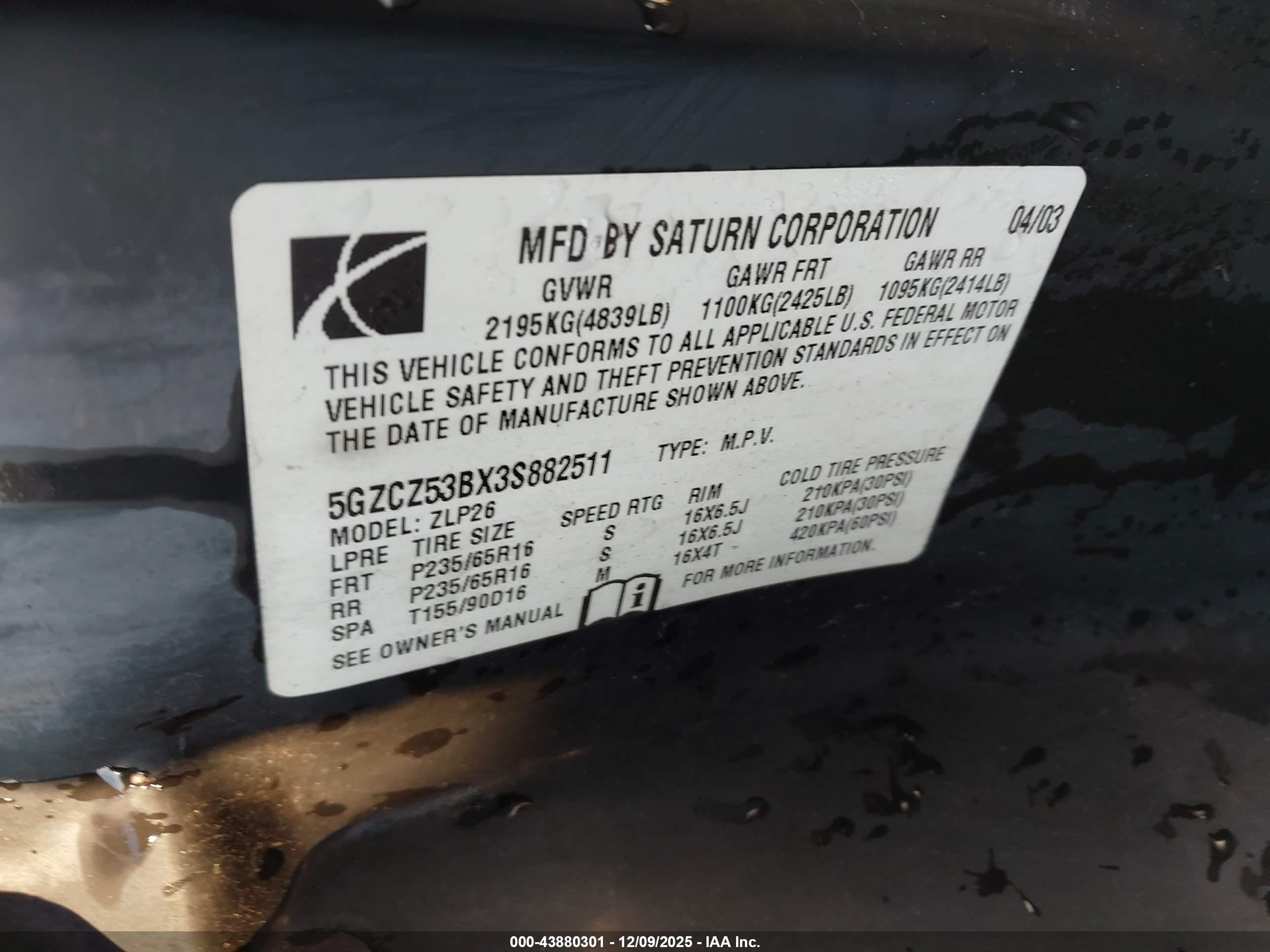 SATURN VUE image 9