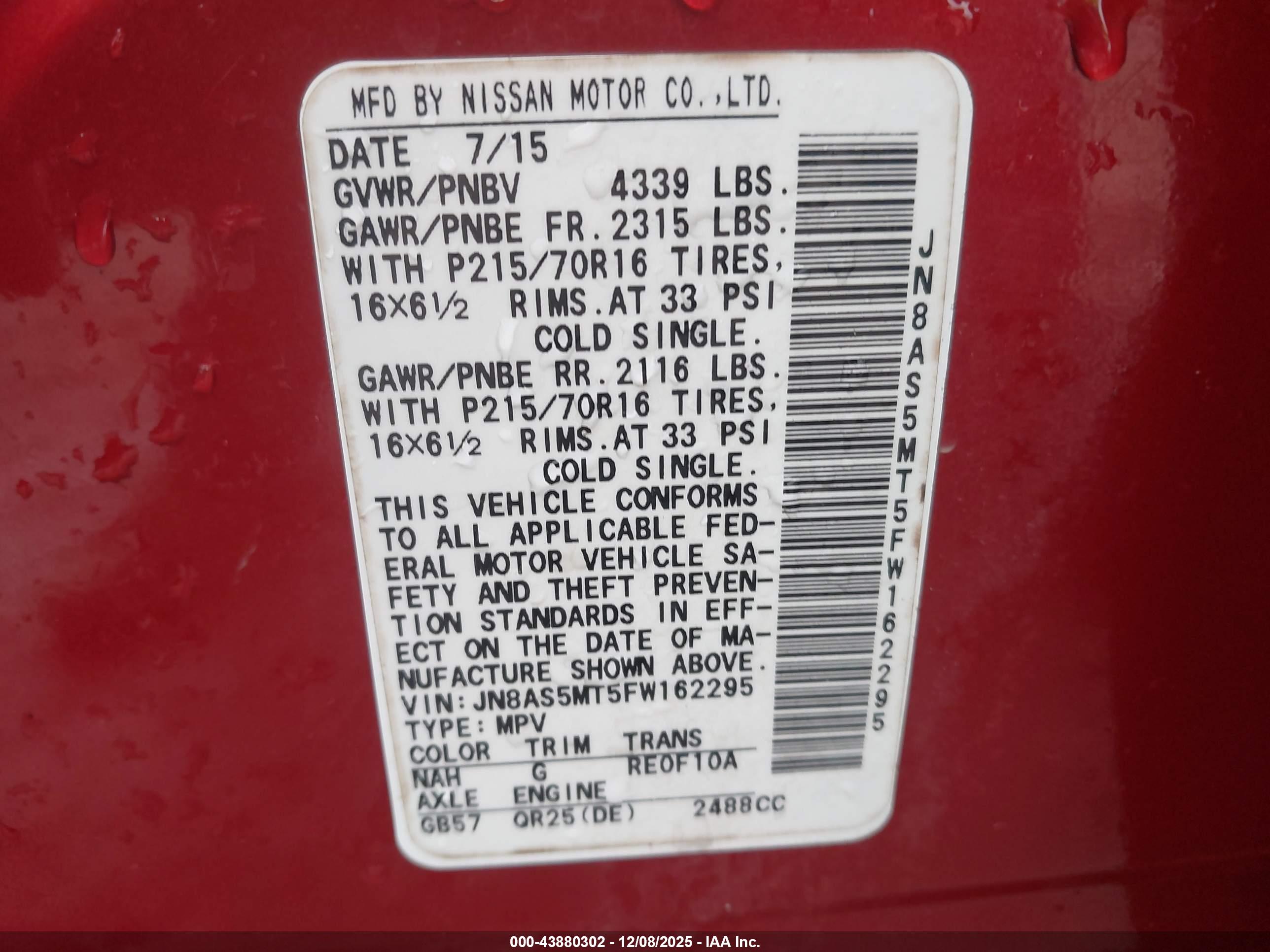 NISSAN ROGUE image 9