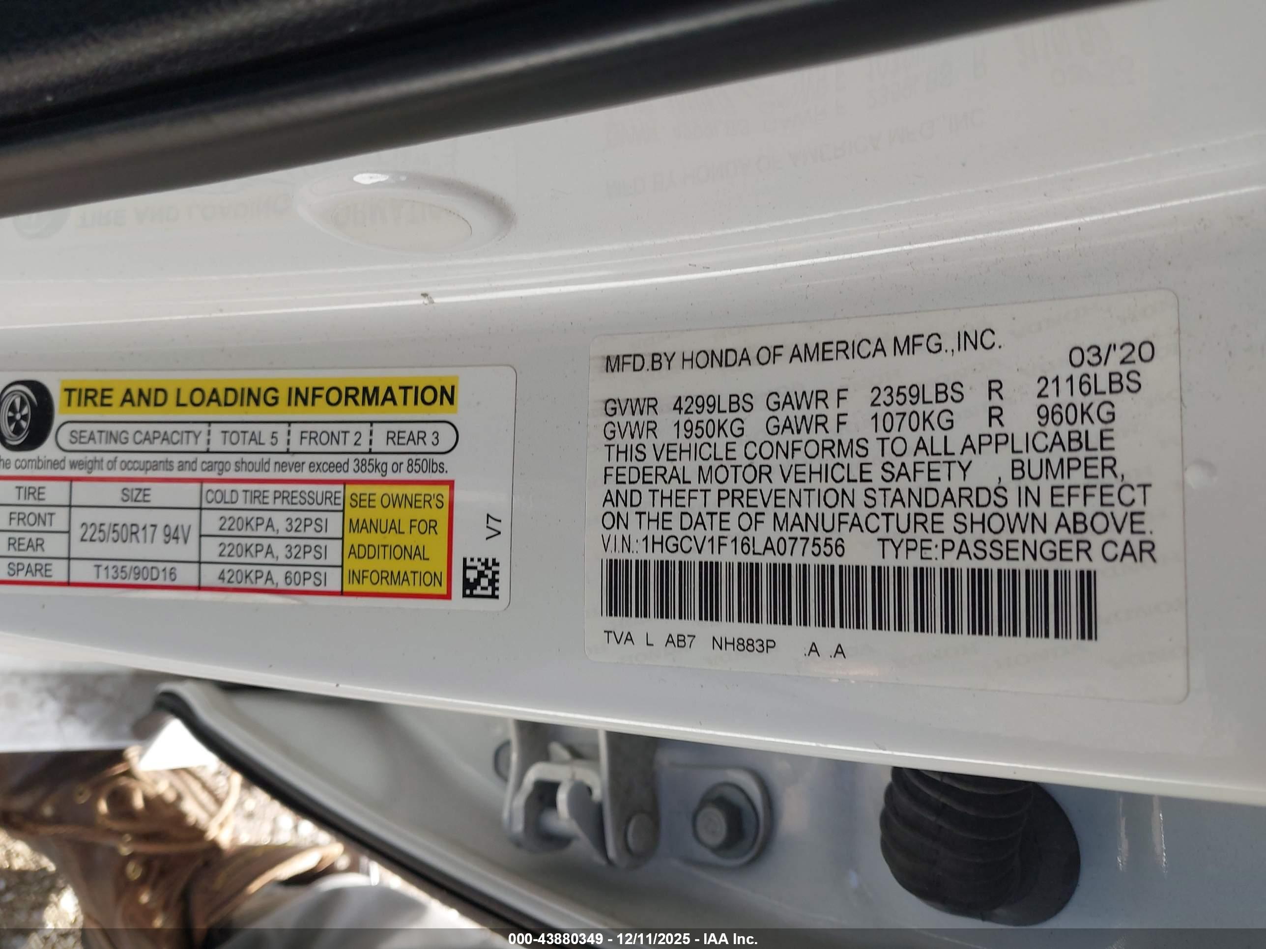HONDA ACCORD image 9