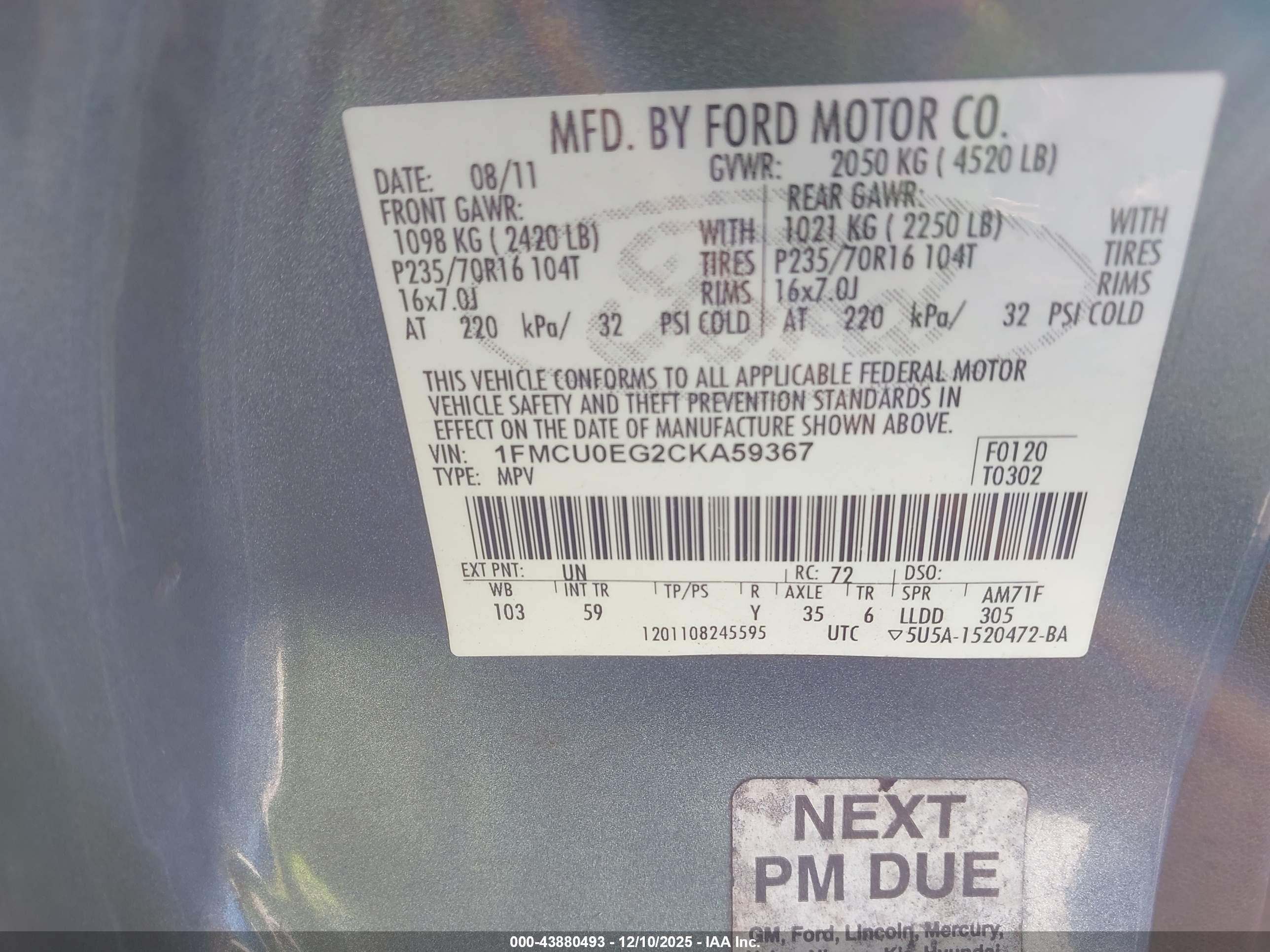 FORD ESCAPE image 9