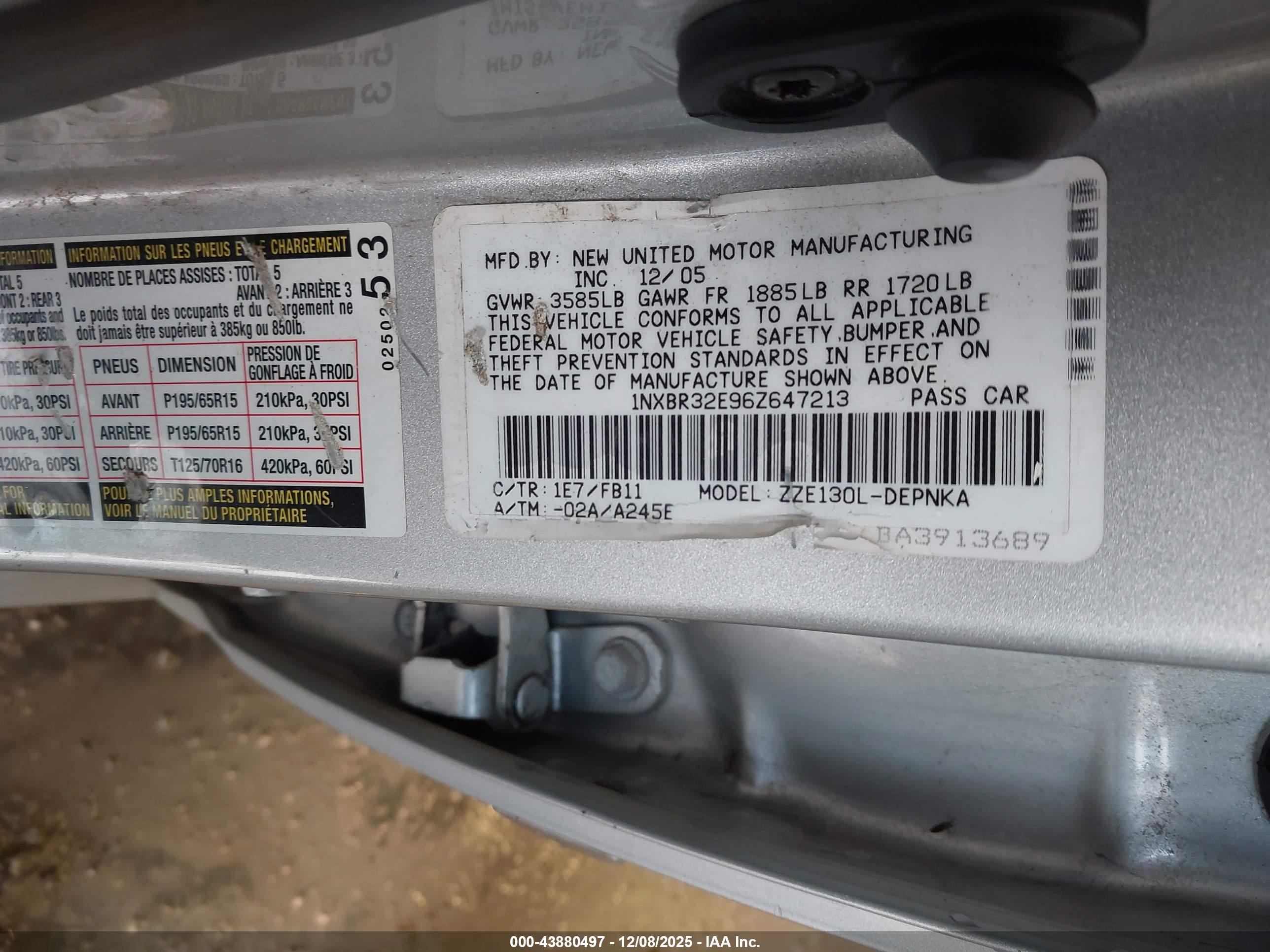 TOYOTA COROLLA image 9