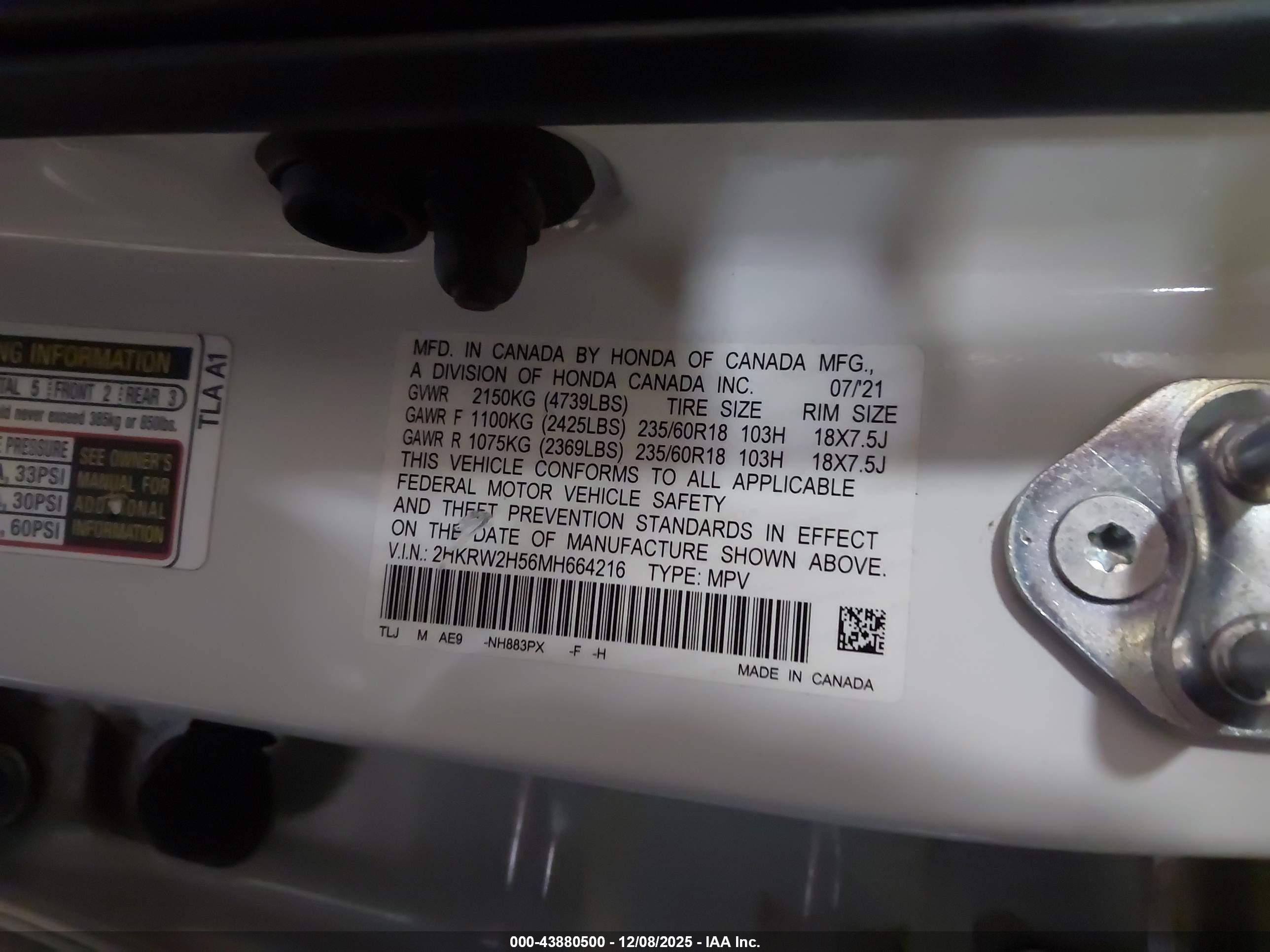 HONDA CR-V image 9