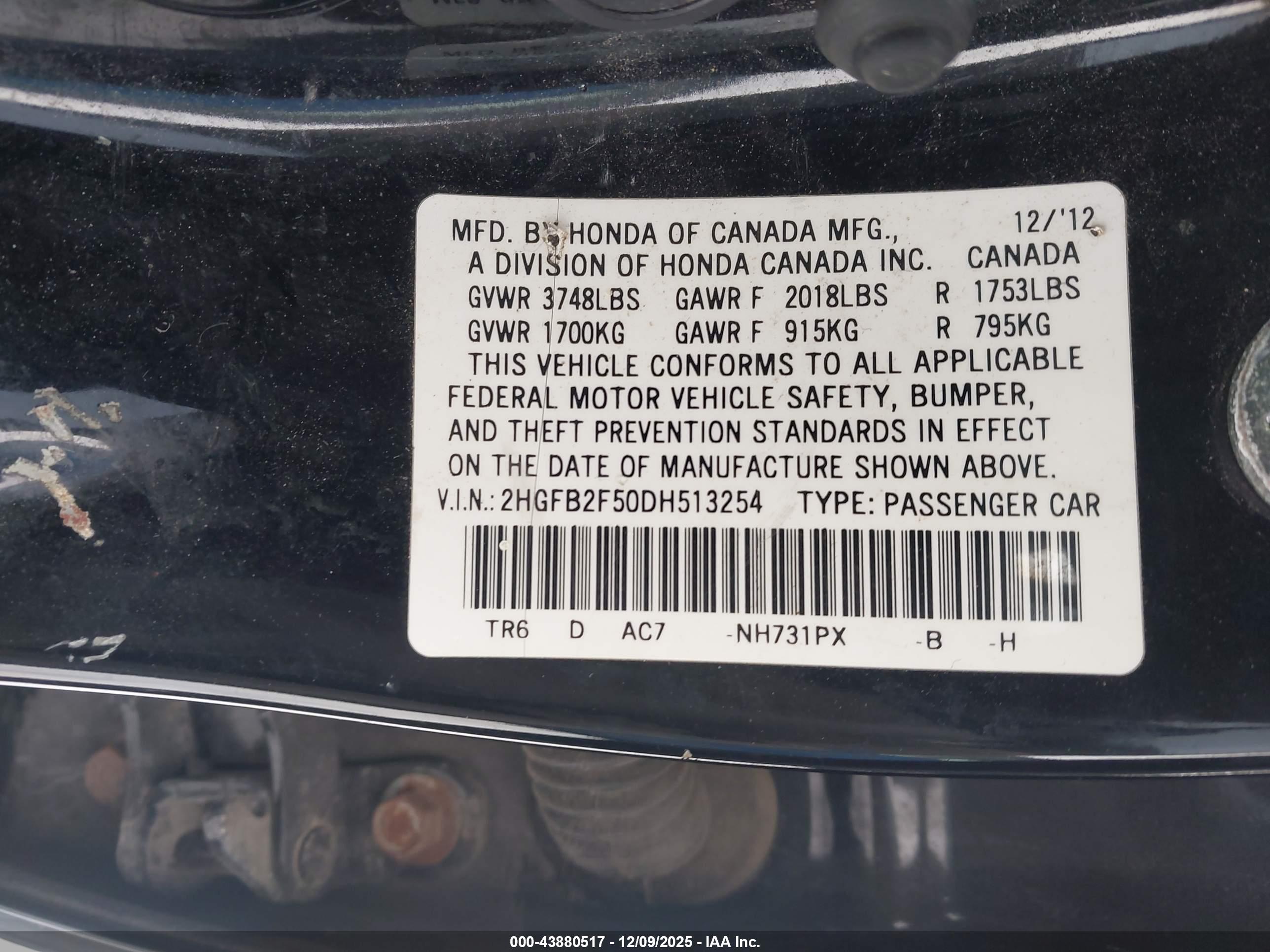 HONDA CIVIC image 9