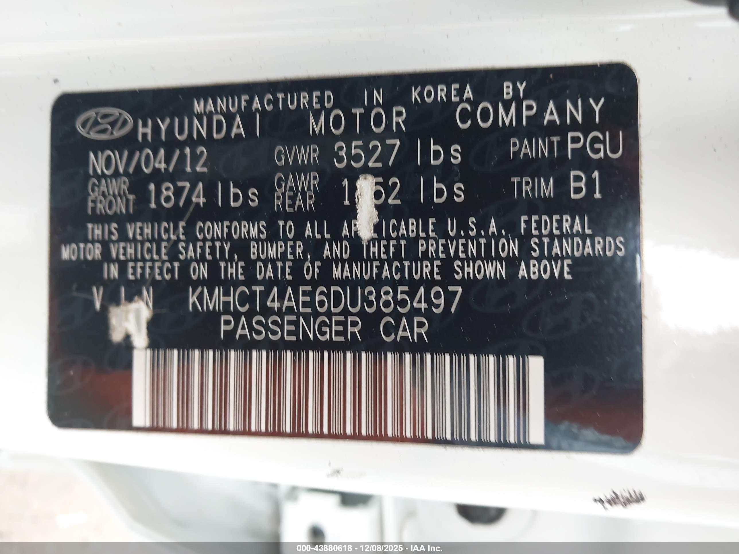HYUNDAI ACCENT image 9
