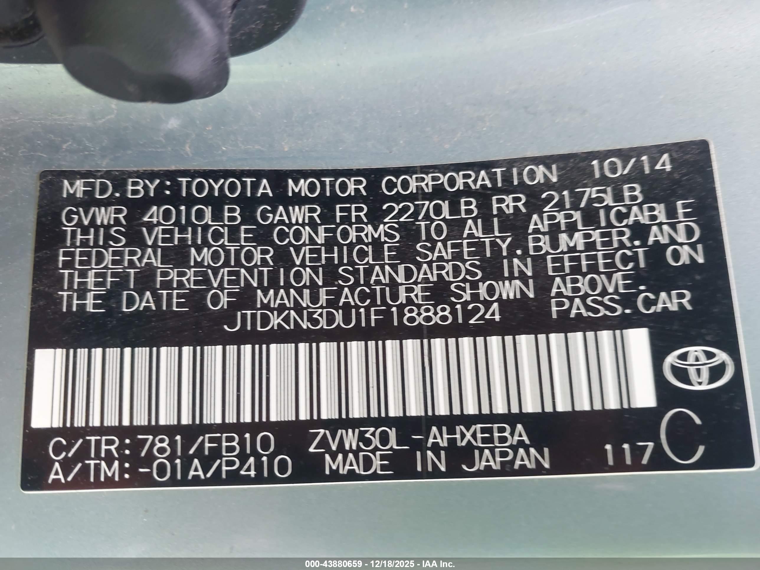 TOYOTA PRIUS image 9