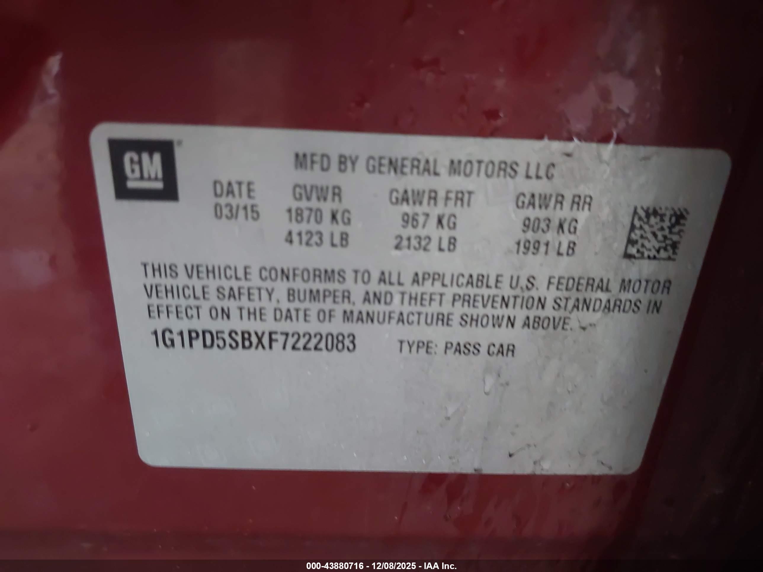 CHEVROLET CRUZE image 9