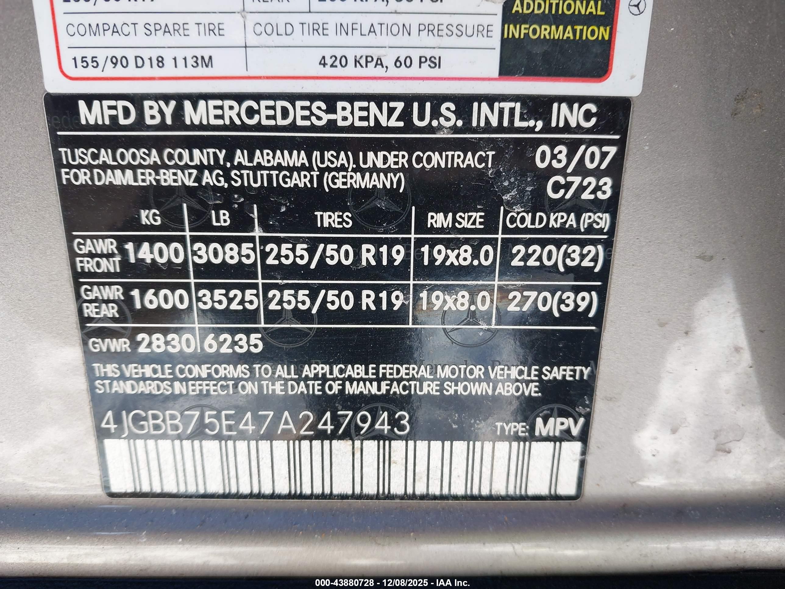 MERCEDES-BENZ ML image 9