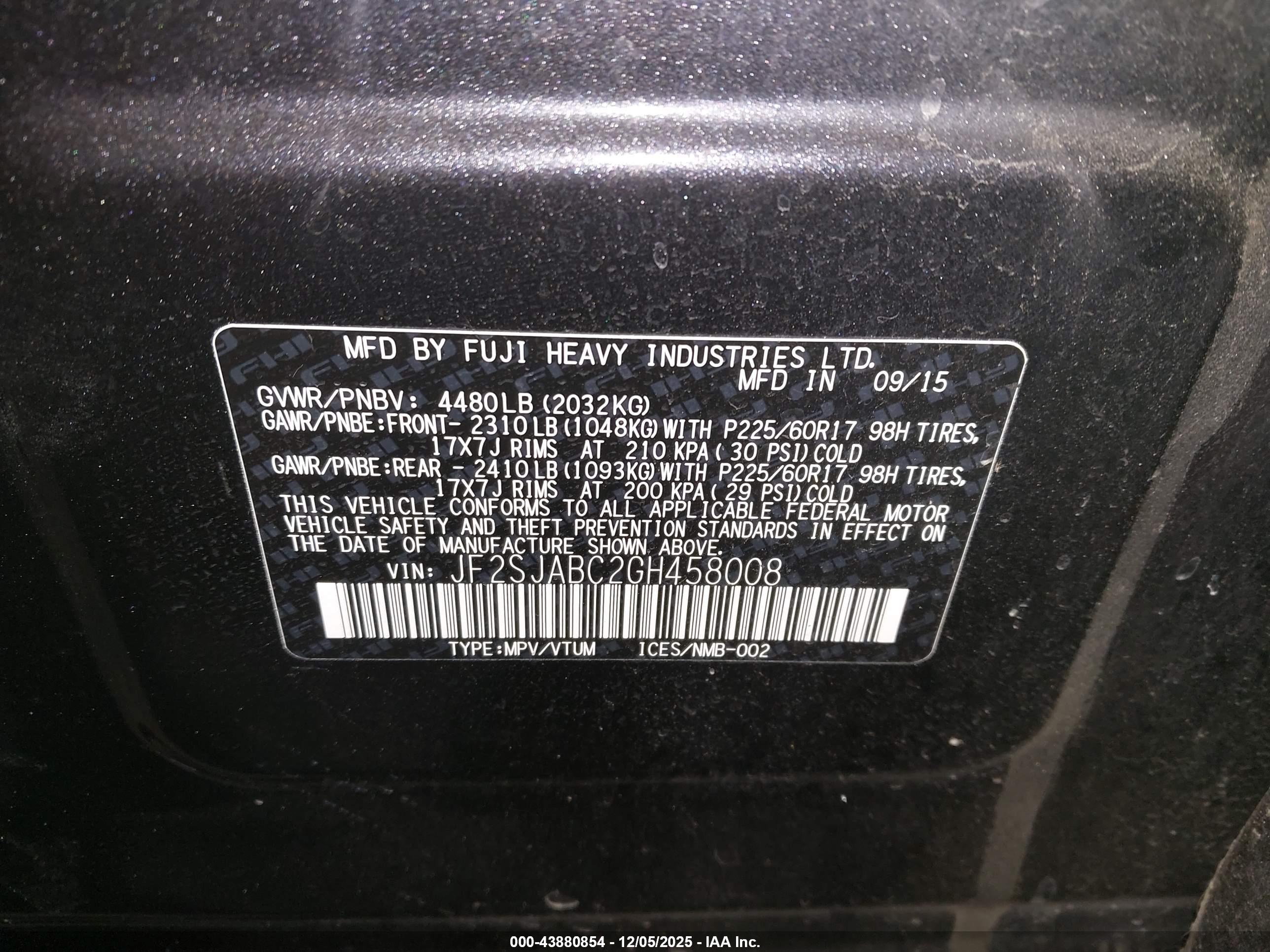 SUBARU FORESTER image 9