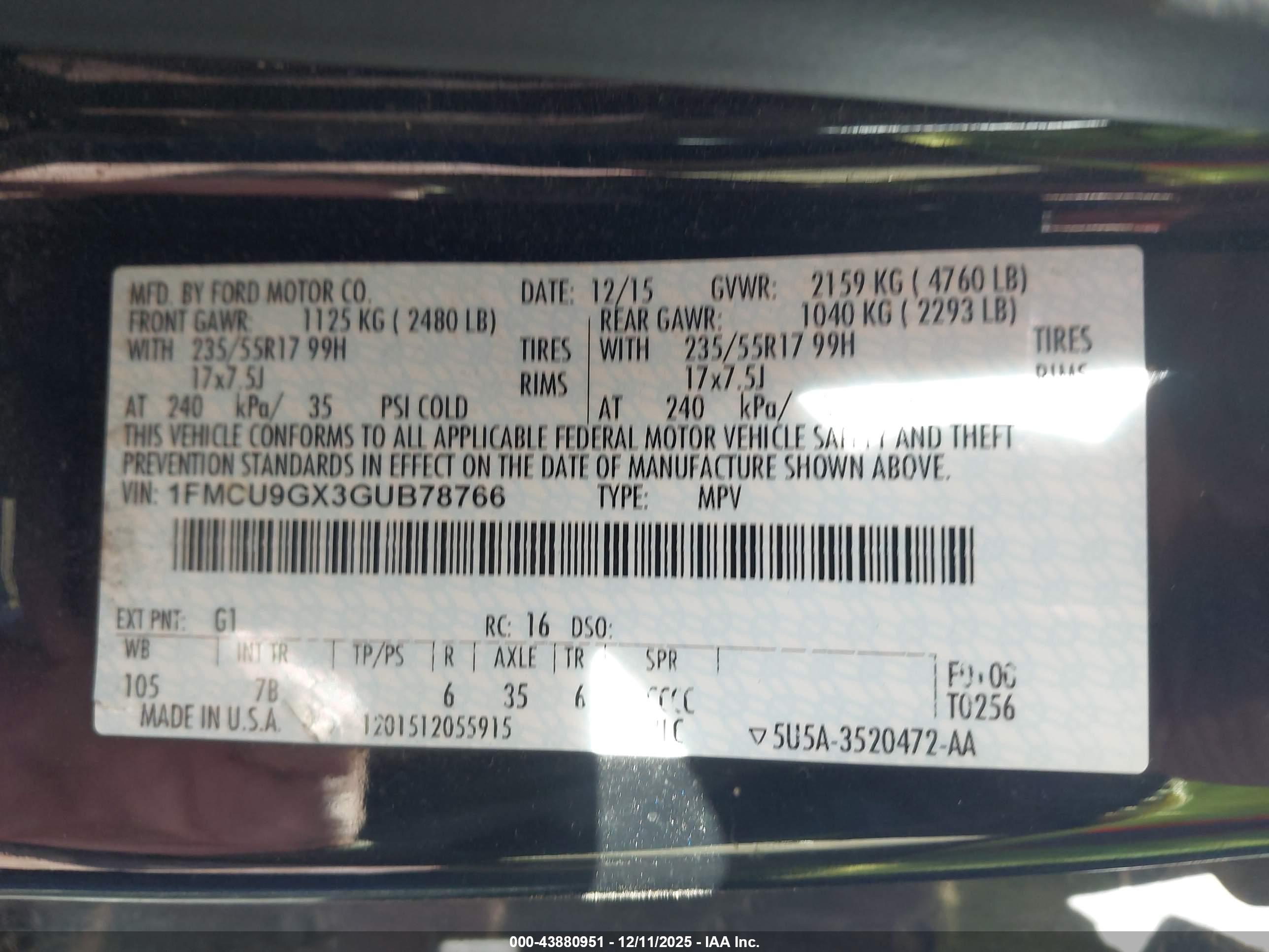 FORD ESCAPE image 9