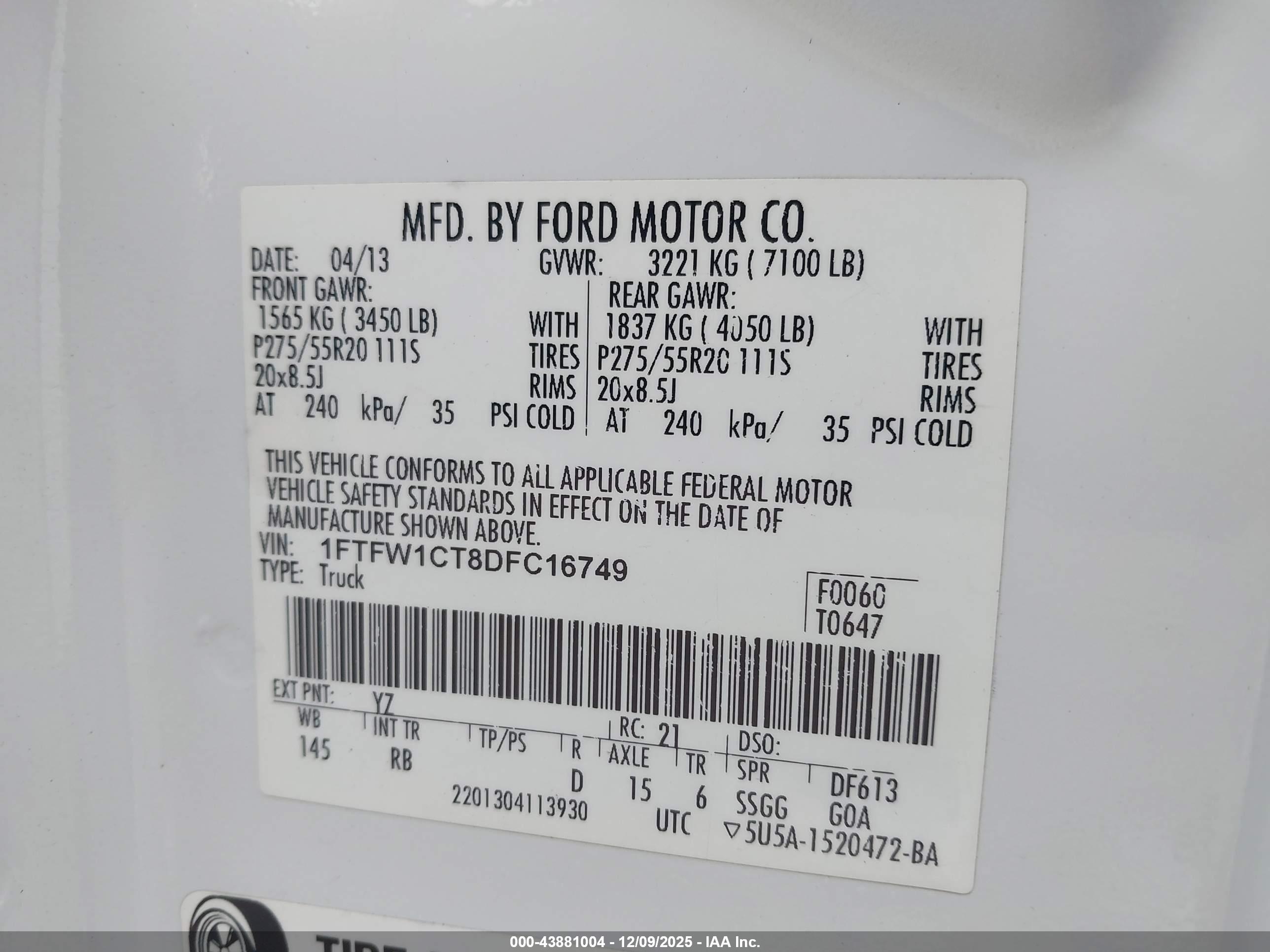 FORD F-150 image 9