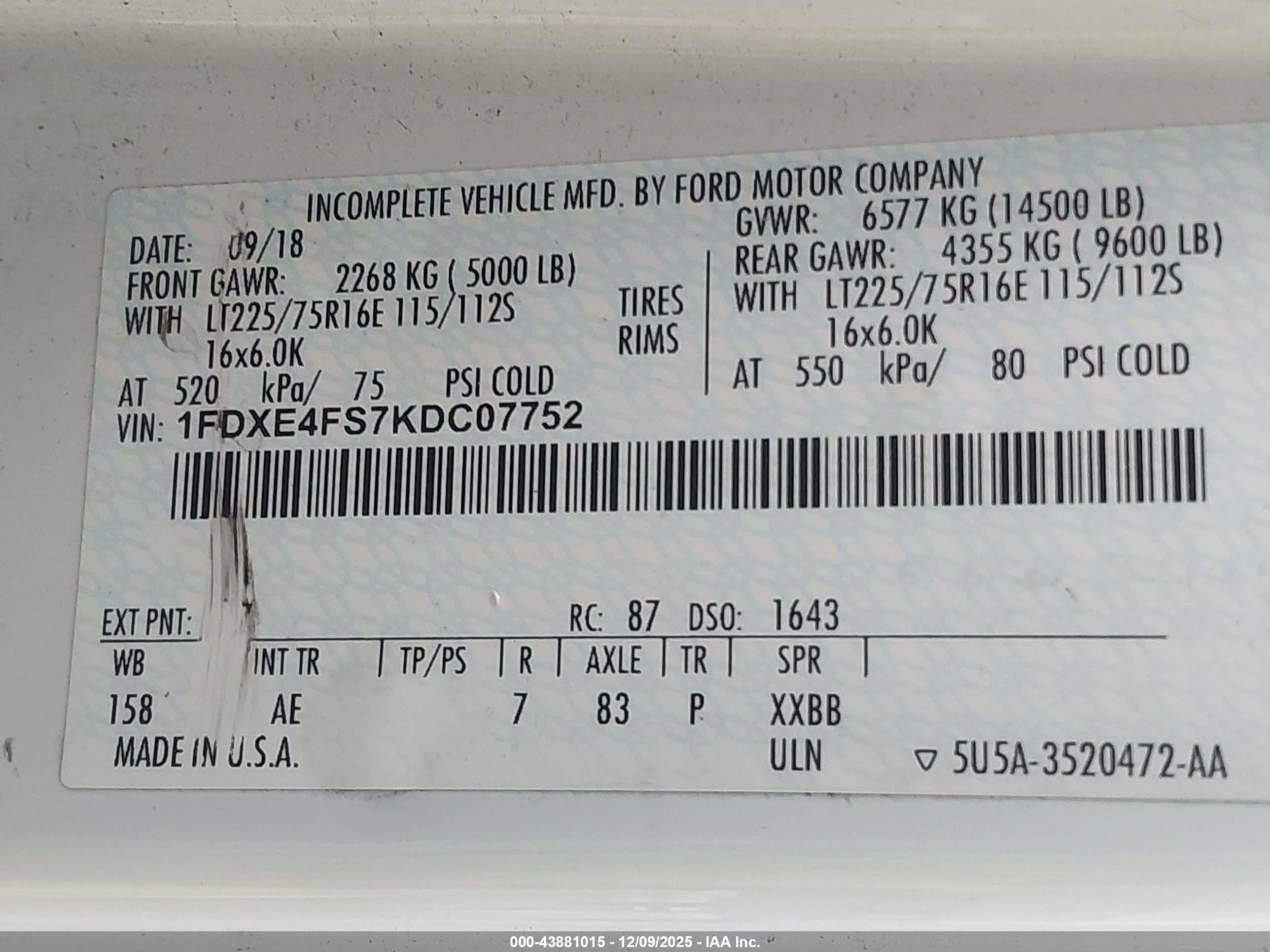 FORD E-450 image 9