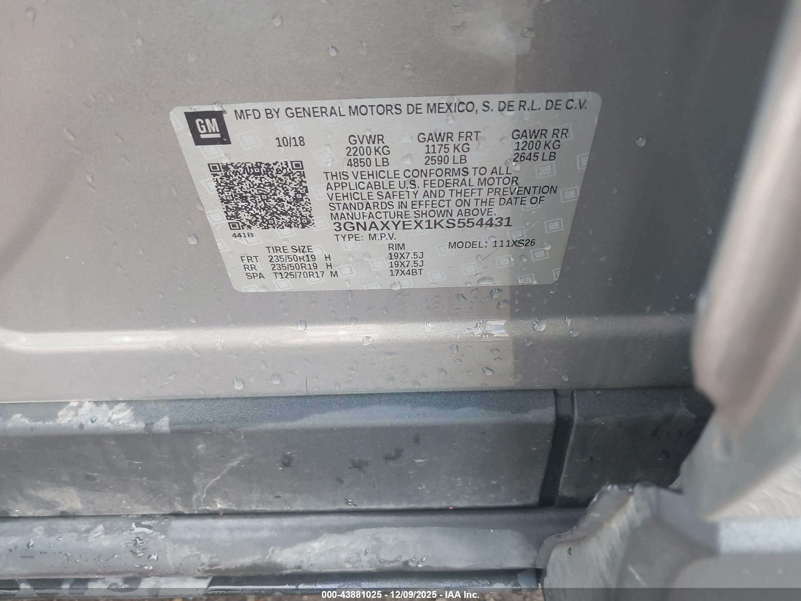 CHEVROLET EQUINOX image 9