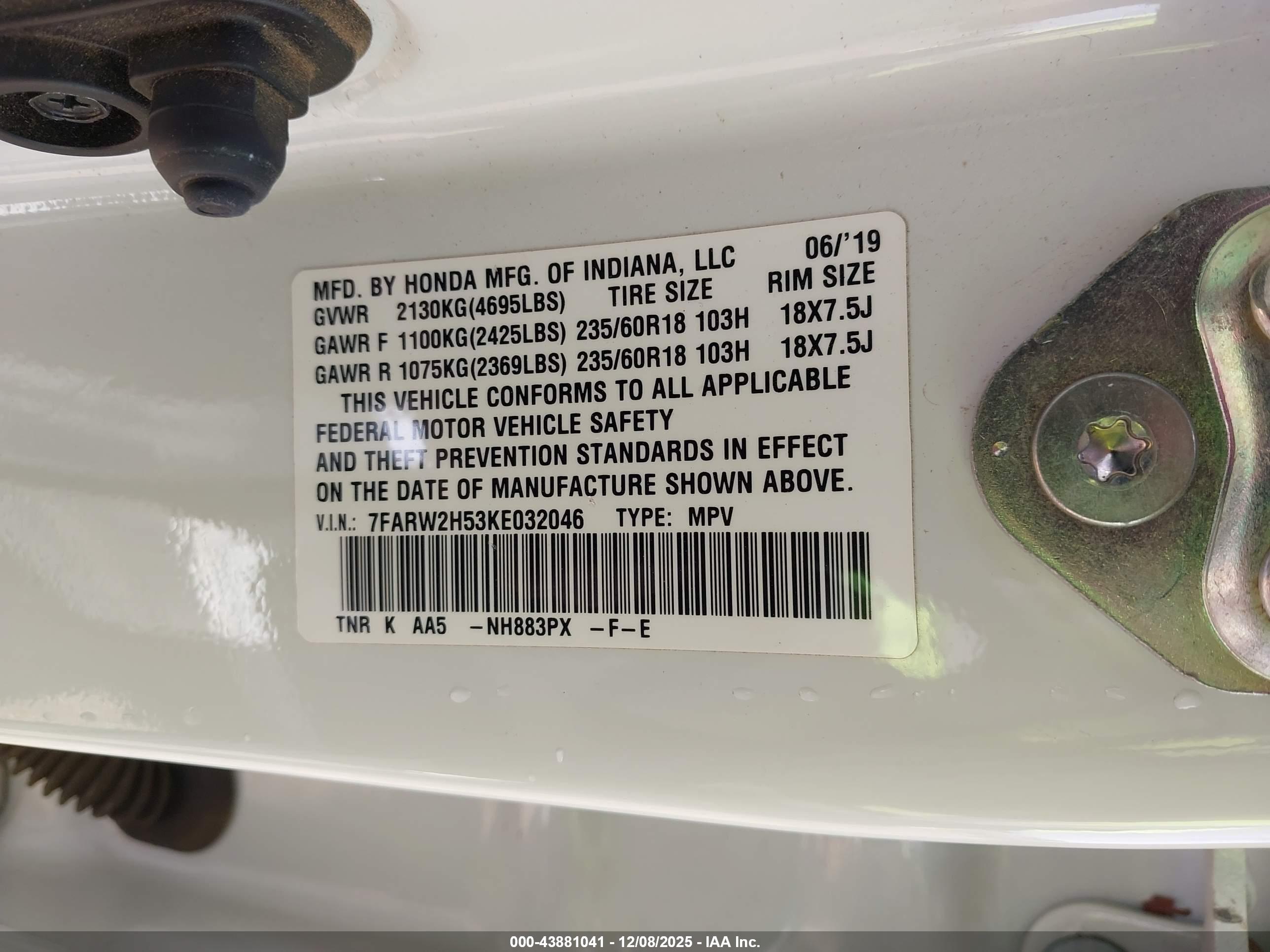HONDA CR-V image 9