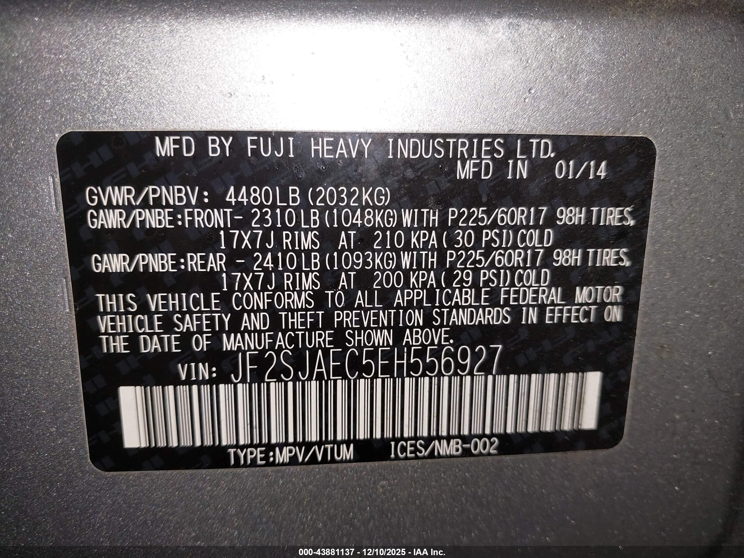 SUBARU FORESTER image 9