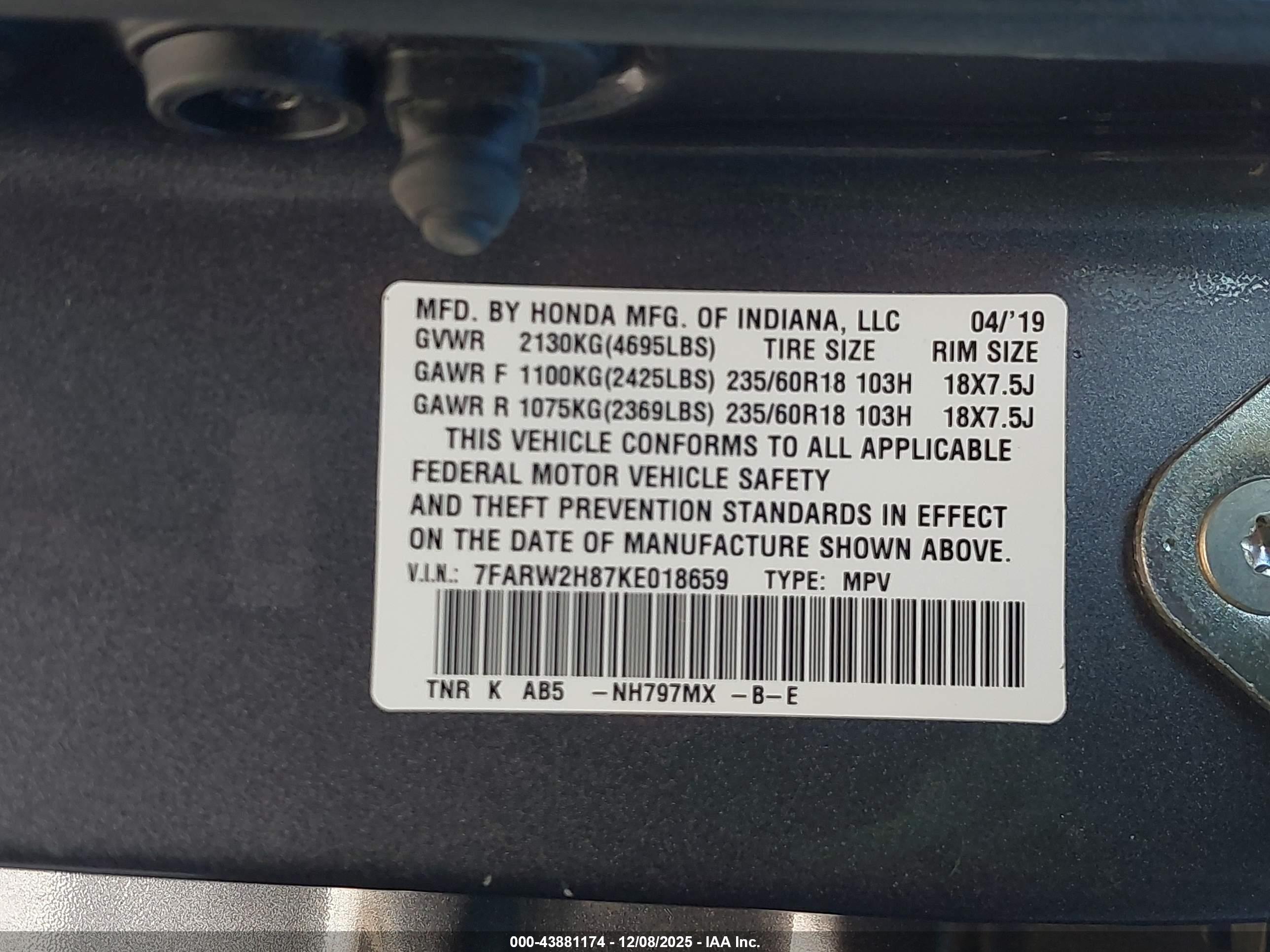 HONDA CR-V image 9