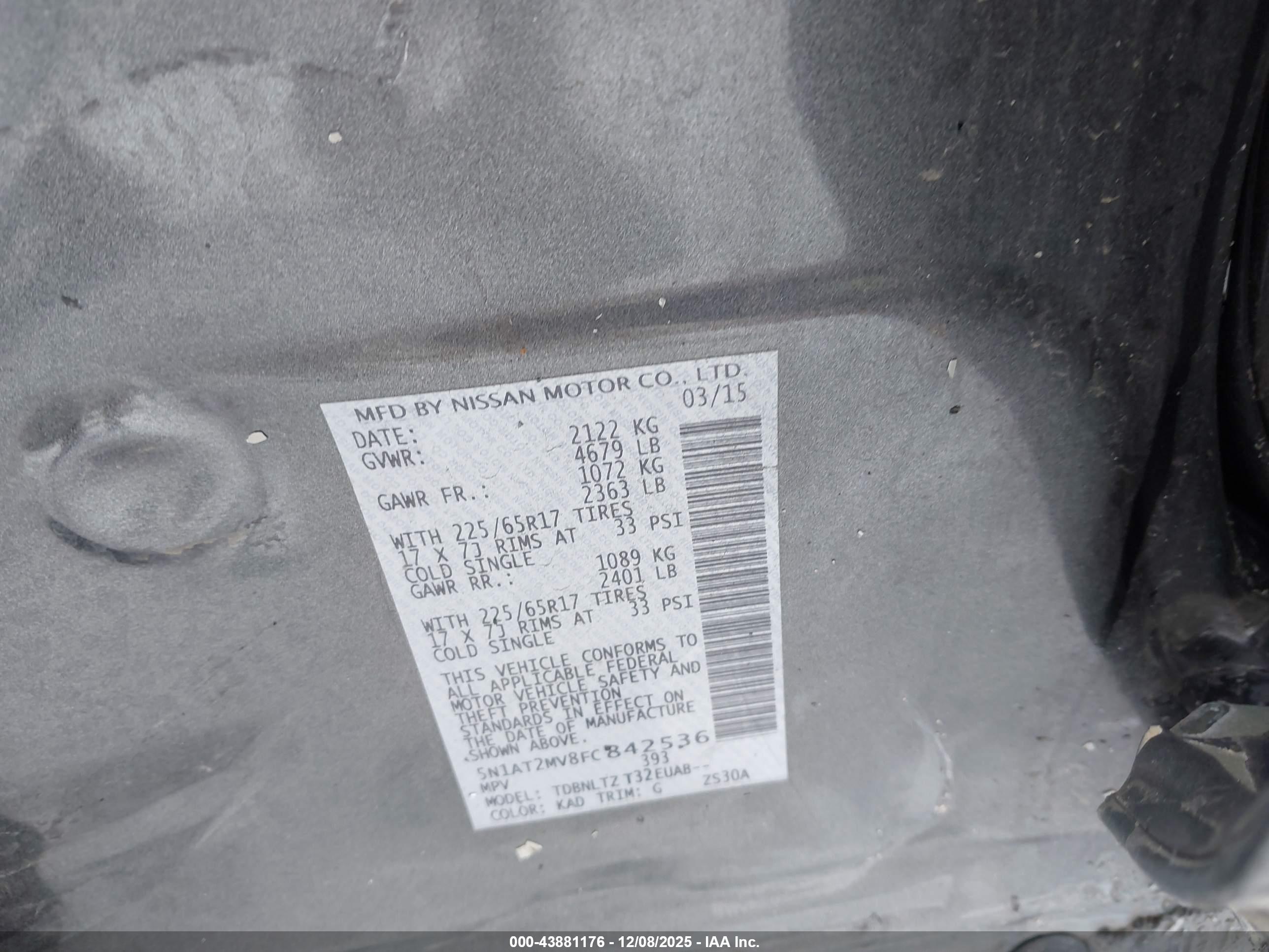 NISSAN ROGUE image 9