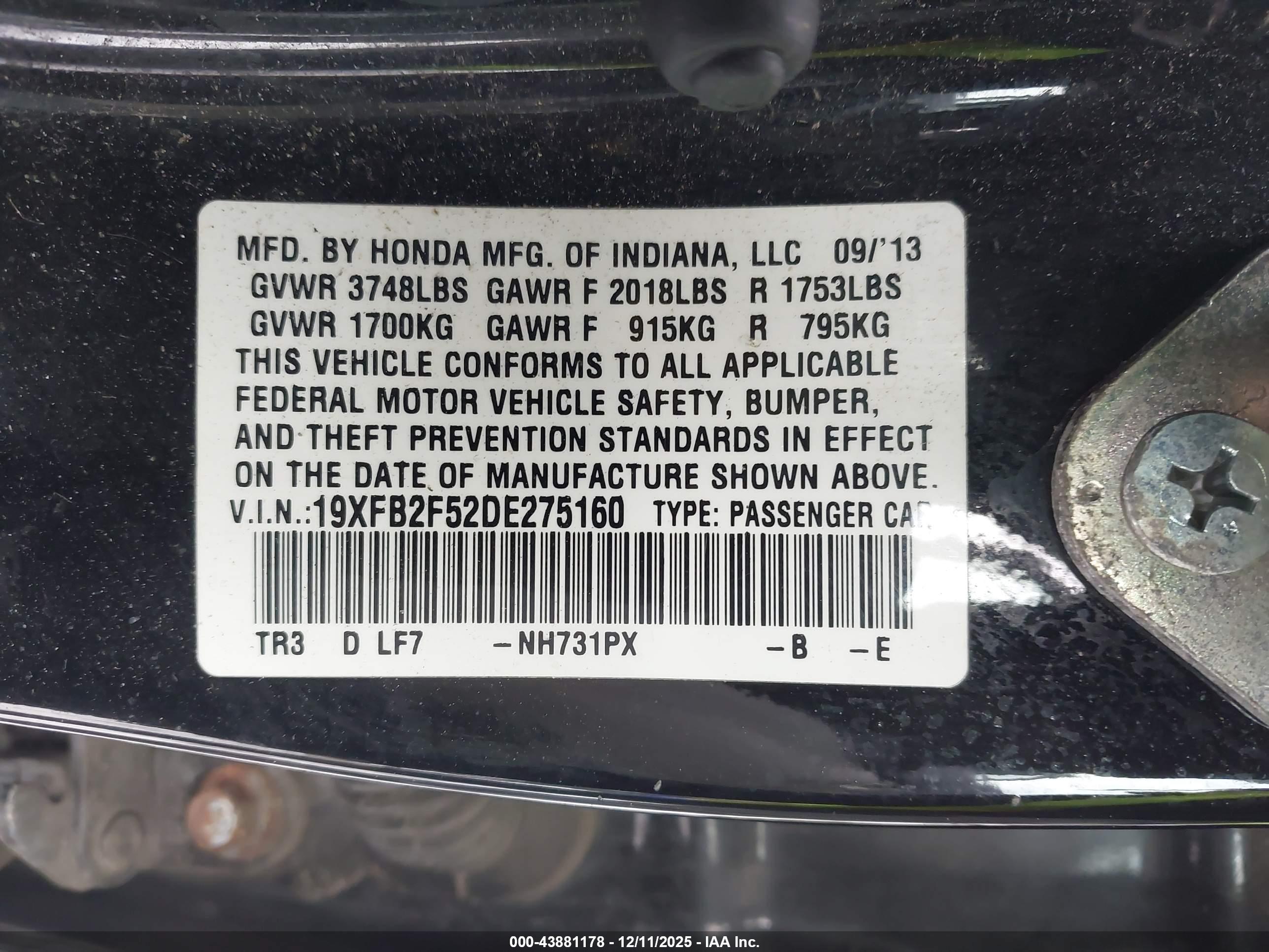 HONDA CIVIC image 9